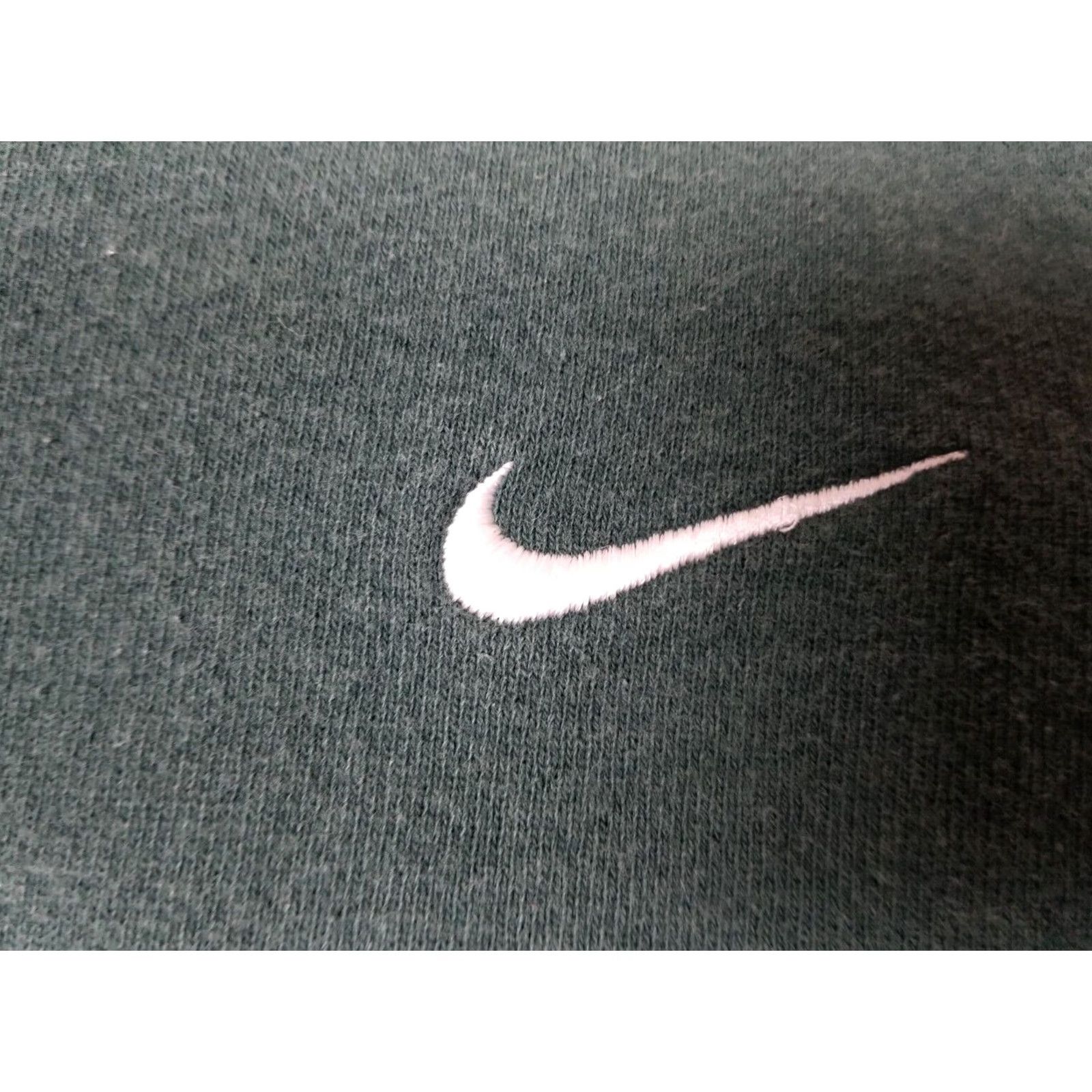 Nike VINTAGE Nike Corner Swoosh Green Crewneck Sweatshirt 2XL Men's Shirt Pullover Cross Shoulder 27 Inch Size US XXL / EU 58 / 5 - 2 Thumbnail
