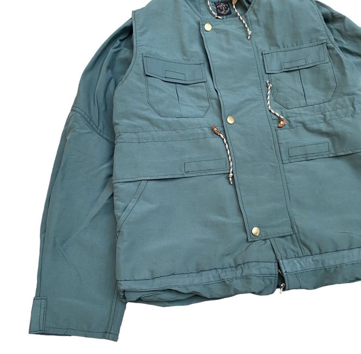 Kapital Kapital Nylon Navy Extendable Jacket Size US S / EU 44-46 / 1 - 3 Thumbnail