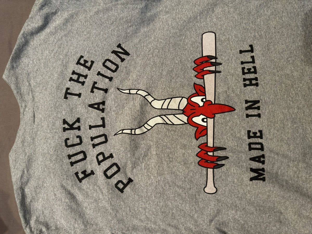 Fuck The Population Ftp Fuck Baseball Jersey Size US XL / EU 56 / 4 - 10 Thumbnail