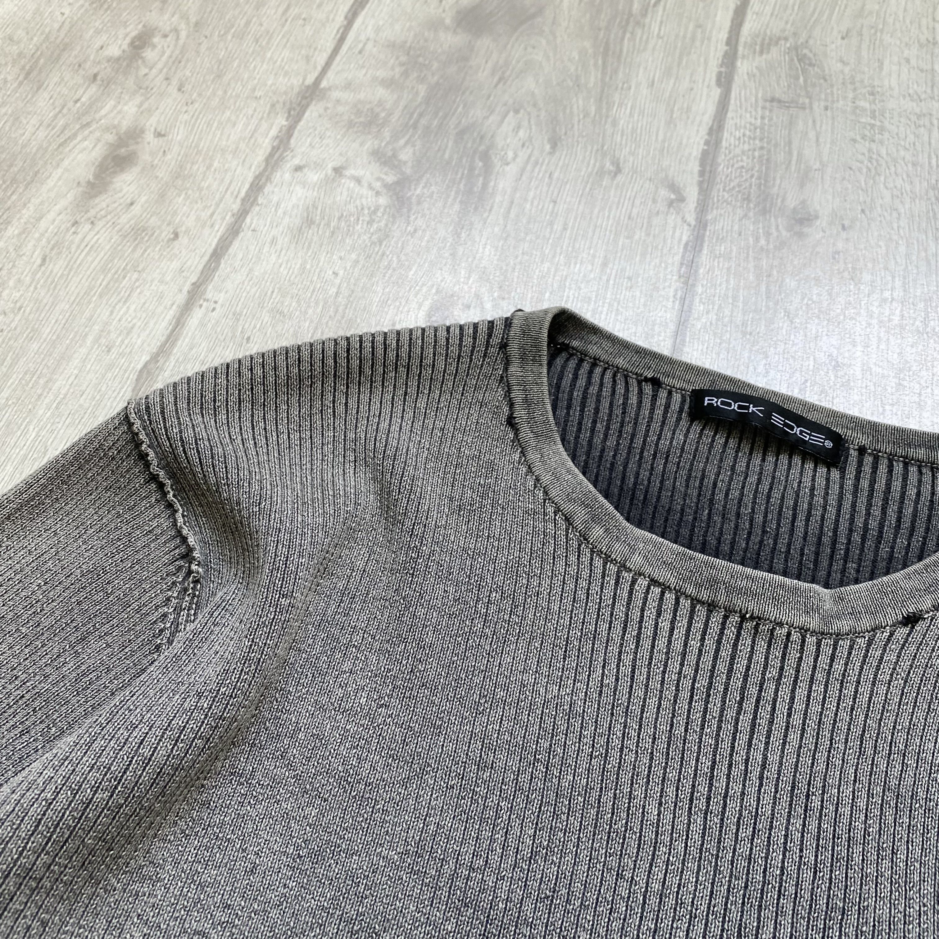 Diesel Vintage 90s Diesel Style Rock Ribbed zip sweater opium Size US M / EU 48-50 / 2 - 6 Thumbnail