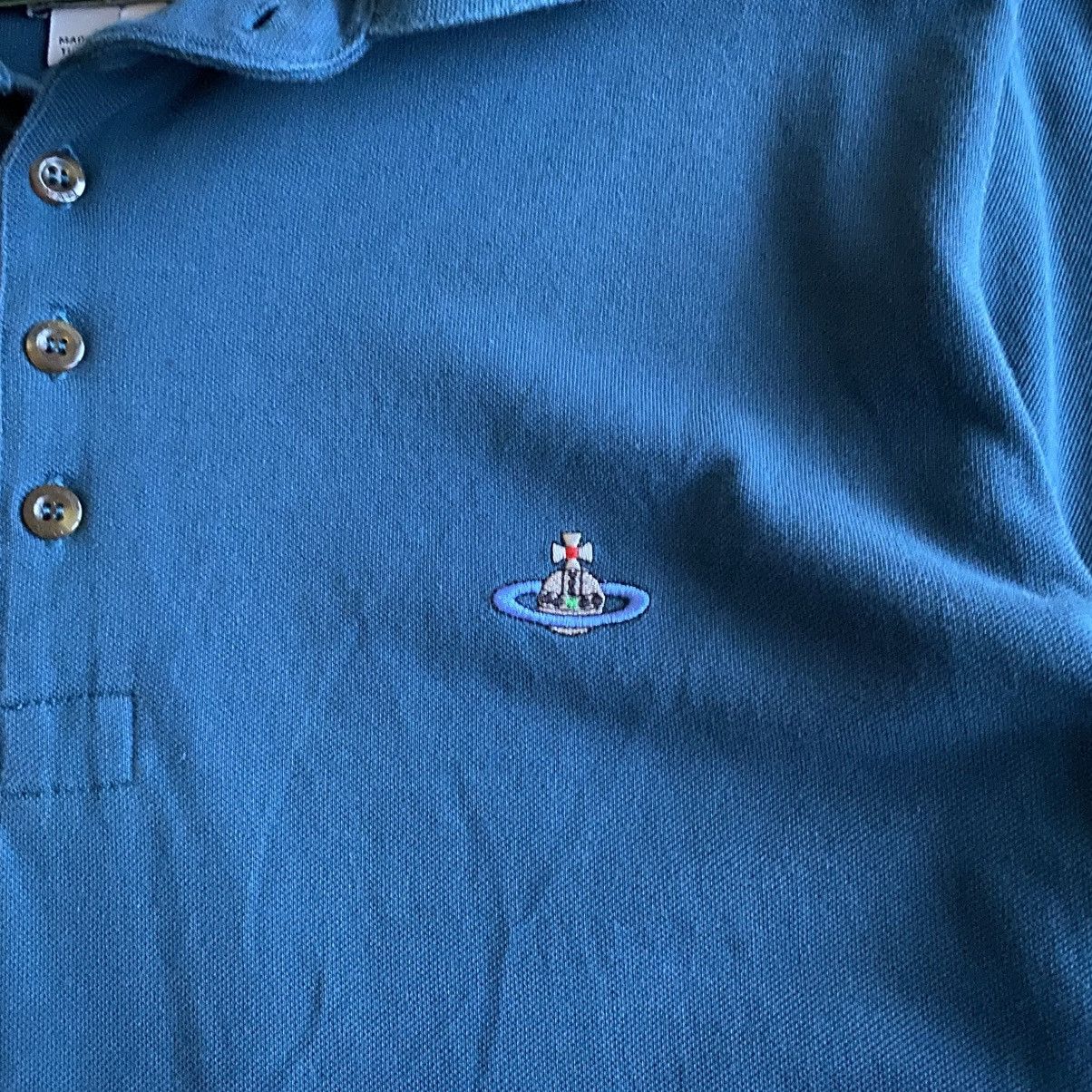 Vivienne Westwood Vivienne Westwood Polo T-Shirt Vintage Small Orb Logo Luxury Size US XL / EU 56 / 4 - 5 Thumbnail