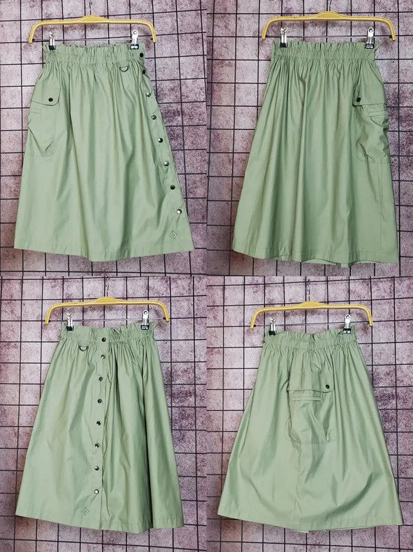 Dior Dior Embroidered Green Summer Skirt 0089 Size 23" - 1 Thumbnail