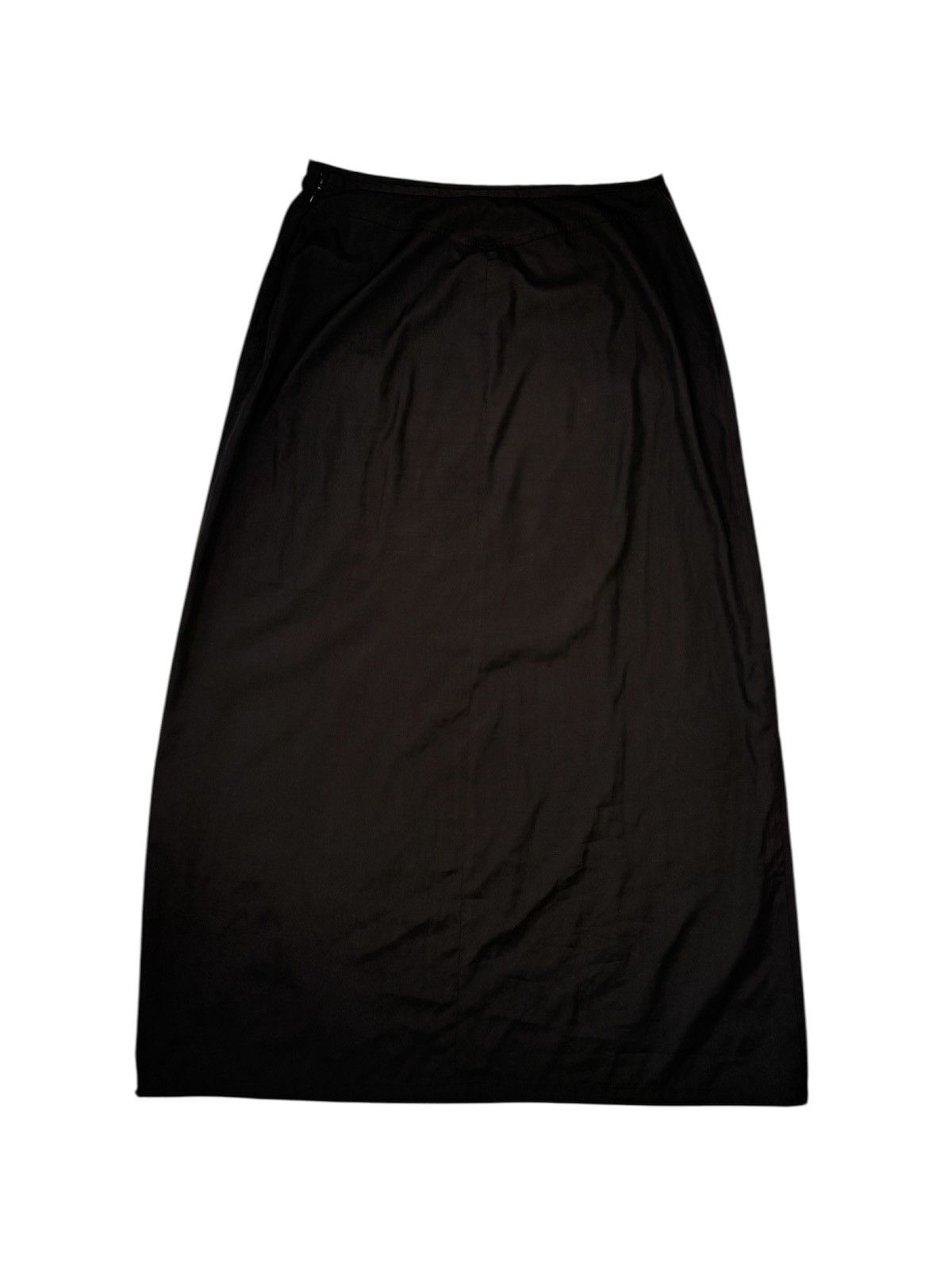 Fendi × Vintage FENDI 90s VINTAGE BLACK A-LINE LONG MAXI SKIRT Y2K IT 44 M L Size 30" / US 8 / IT 44 - 12 Thumbnail
