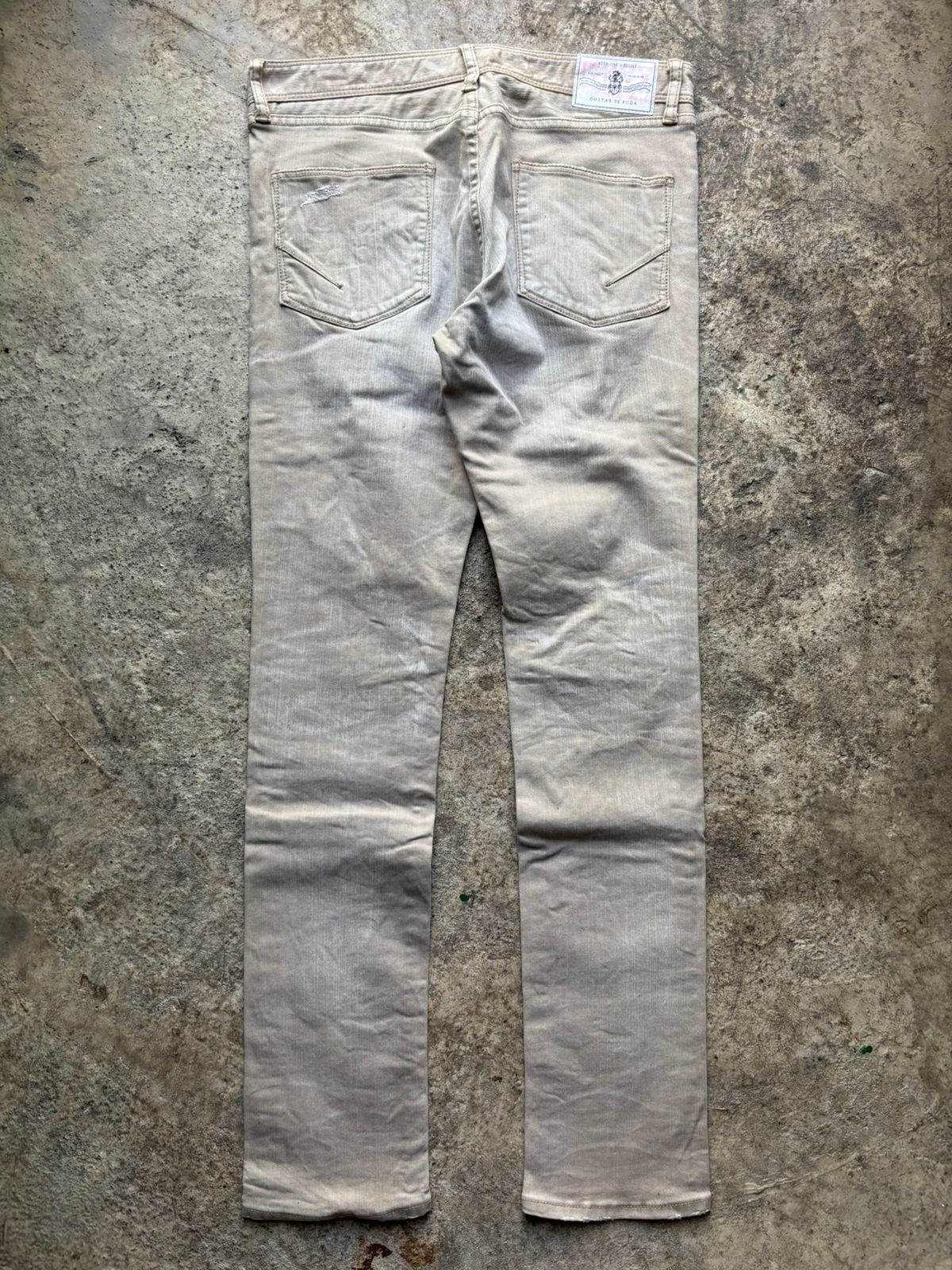 GOSTAR DE FUGA 2000s Gostar De Fuga Distressed Skinny Jeans Size US 30 / EU 46 - 7 Thumbnail