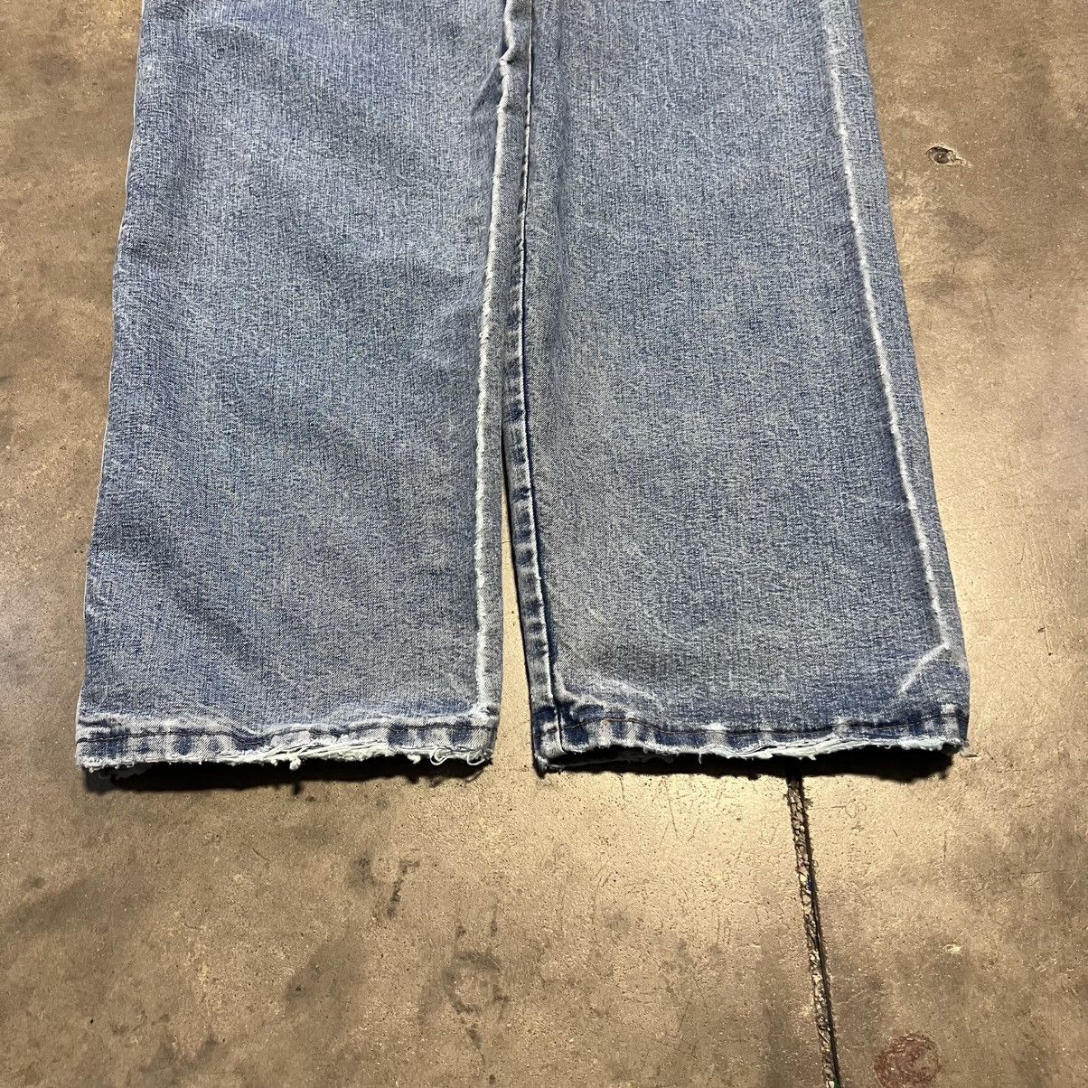 Vintage Vintage Y2K Wrangler Carpenter Pants Skater Baggy Faded Wide Size US 36 / EU 52 - 3 Thumbnail