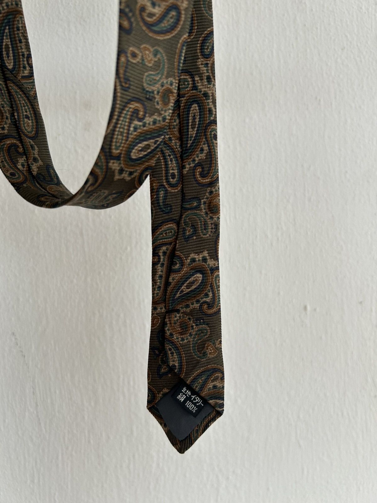 Other Angero Emilliano Paisley Vintage Tie Size ONE SIZE - 4 Thumbnail