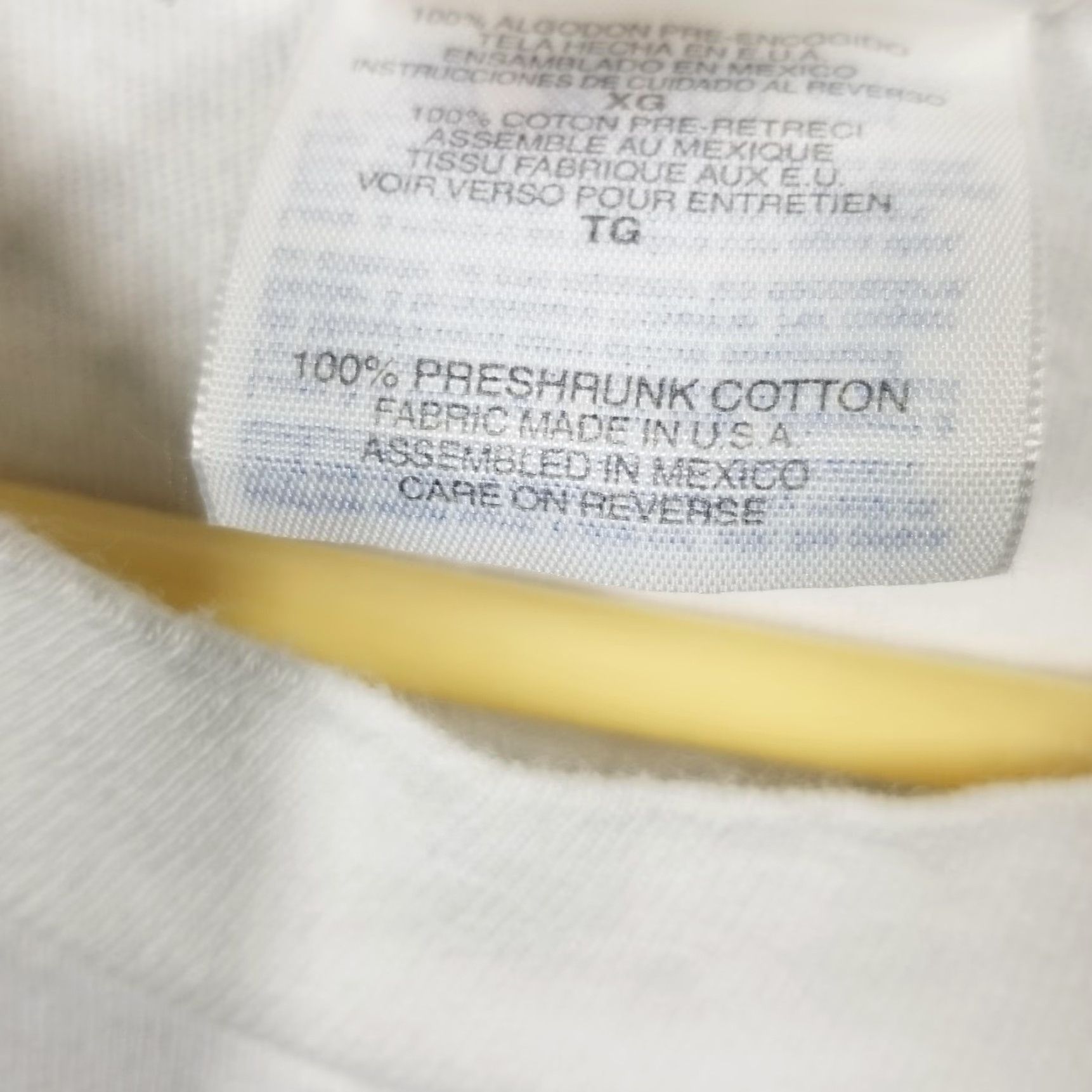 Hanes VINTAGE Bricktown Brewery Shirt Bison Weizen Ale Tee Mens XL White Beer Promo Oklahoma City Adults XL White Graphic Print 90s Concert? Size US XL / EU 56 / 4 - 5 Thumbnail