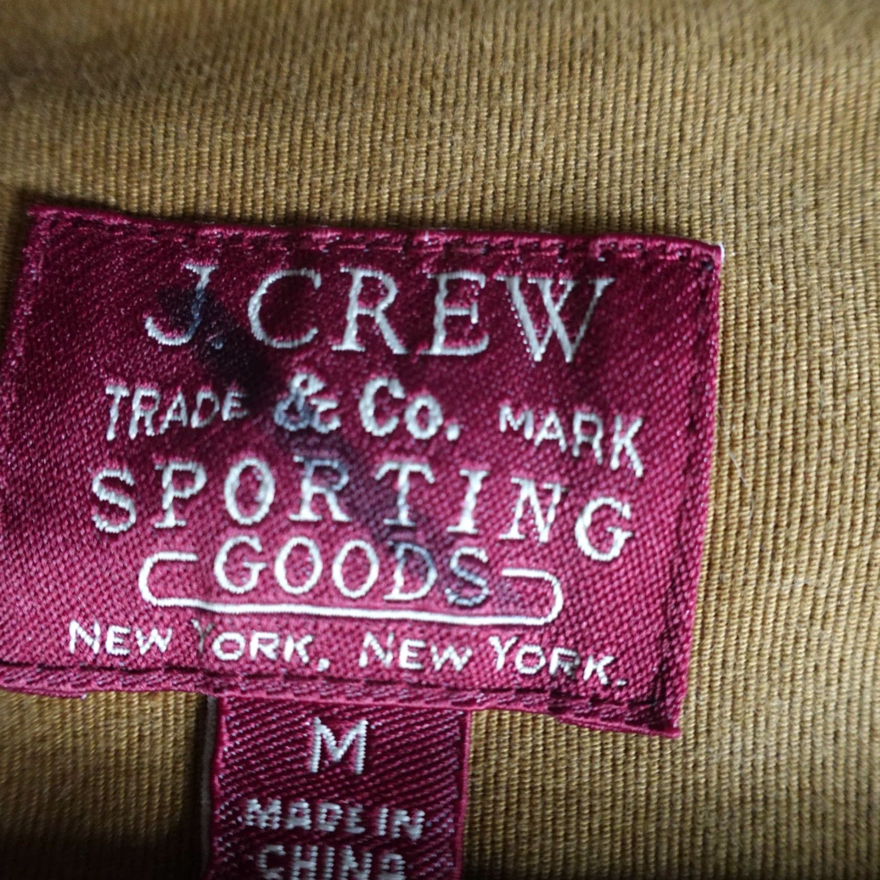 J.Crew VINTAGE J.CREW Jacket Bed Beige Green Barn Chore Coat Hooded Shell Pockets Mens M Beige Military Jacket Size US M / EU 48-50 / 2 - 2 Thumbnail