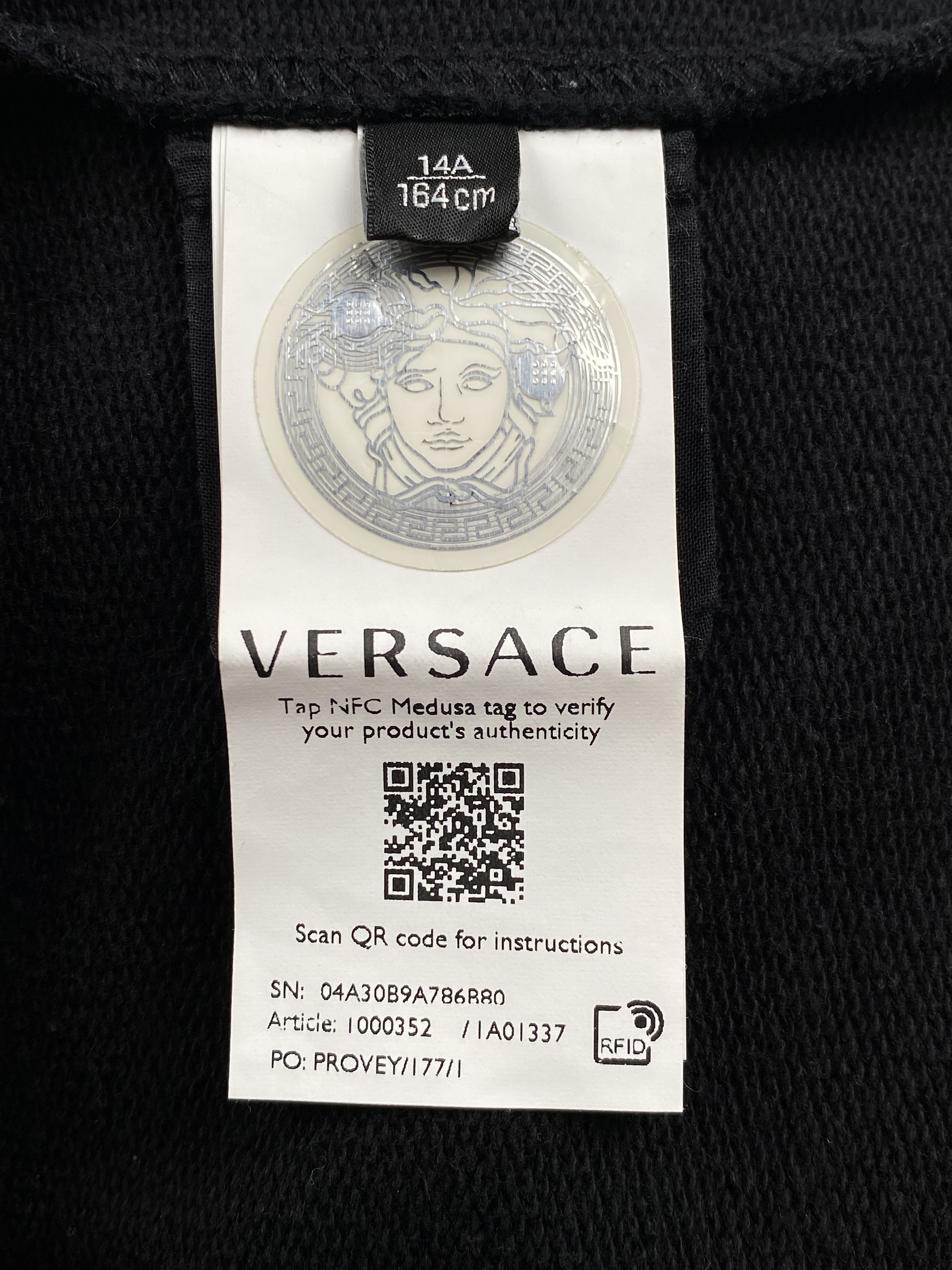 Versace Multicolor Medusa Logo Hoodie Size US M / EU 48-50 / 2 - 14 Thumbnail