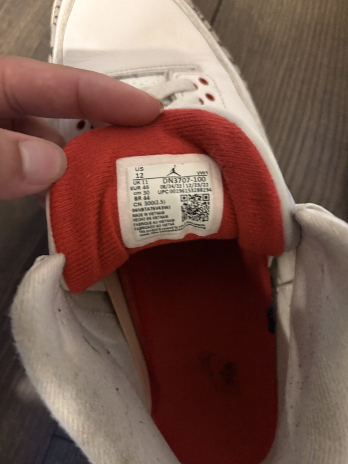 Jordan Brand Jordan 3 “Reimagined” Size US 12 / EU 45 - 8 Thumbnail