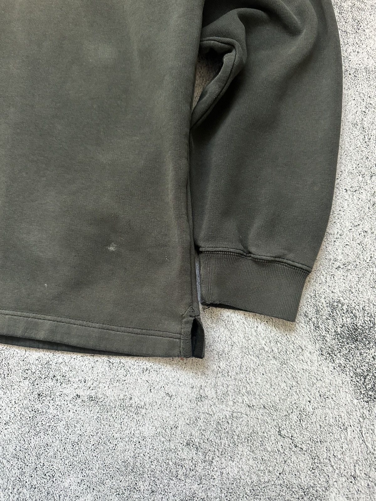 Nike Vintage Nike Sweatshirt Distresed 1/4 Zip Gray Size US M / EU 48-50 / 2 - 6 Thumbnail