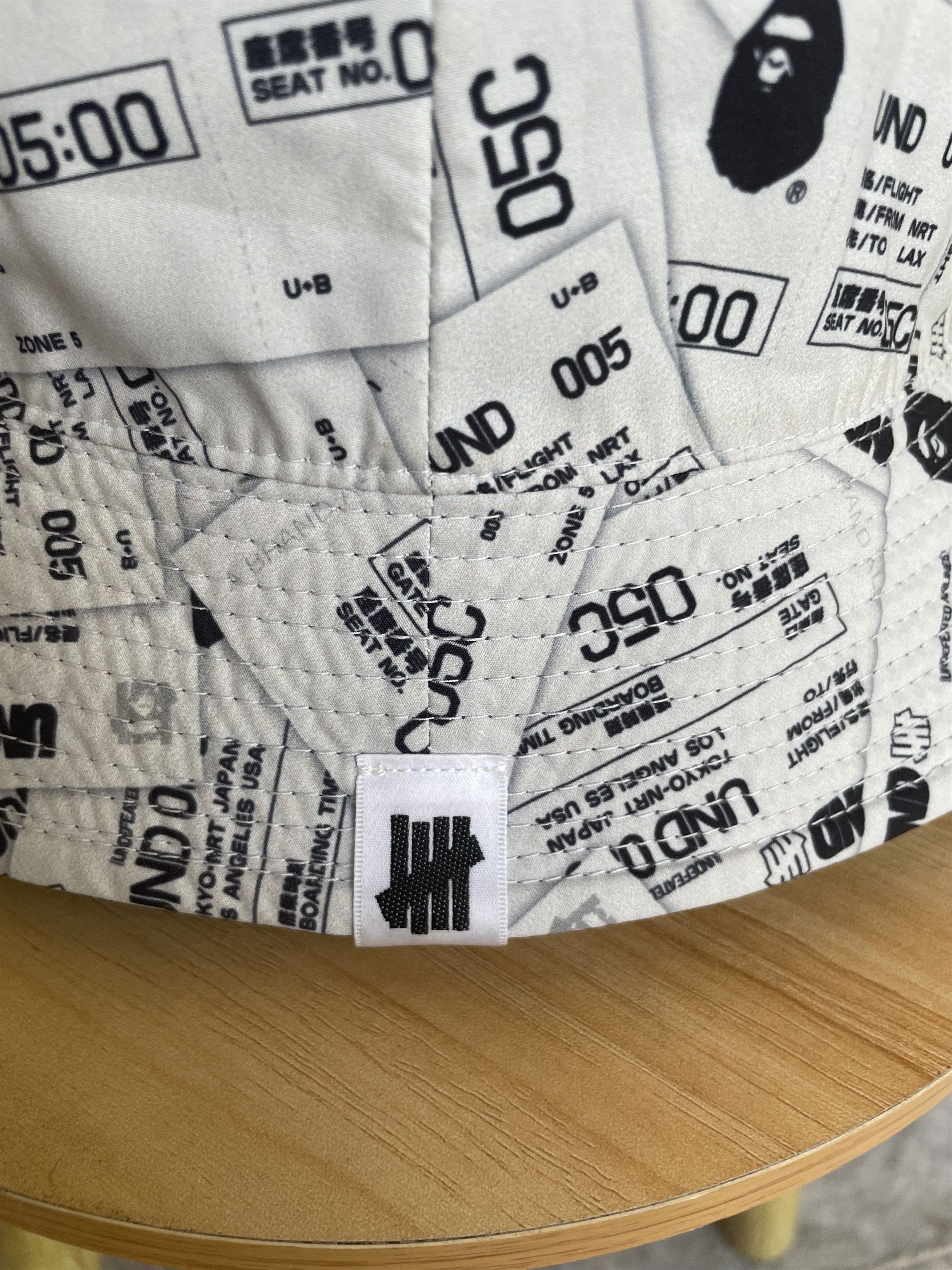 Bape × Undefeated BAPE x UNDEFEATED COLOR CAMO FLANNEL BUCKET HAT REVERSIBLE Size ONE SIZE - 10 Thumbnail