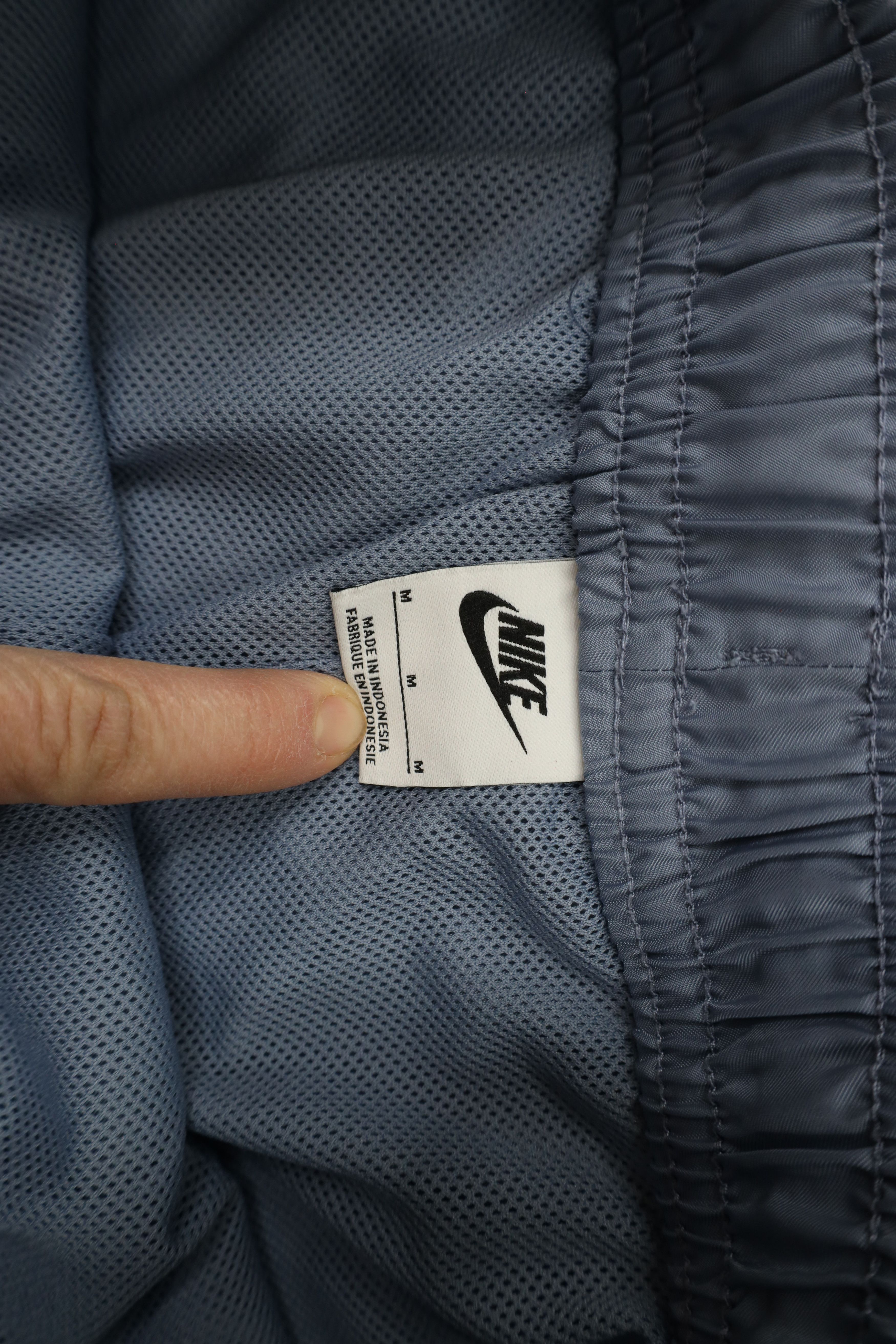 Nike × Vintage Nike Sportswear Out Above Knee Lined Flow Shorts Light Blue Size US 34 / EU 50 - 7 Thumbnail