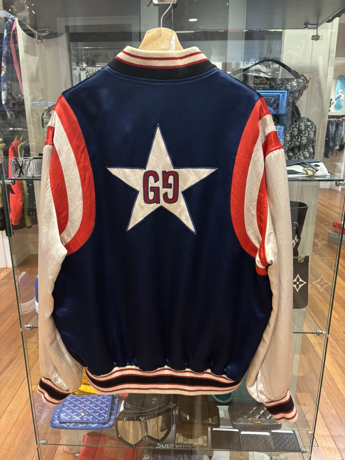 Gucci Gucci GG Star Logo Varsity Zip Jacket Size US M / EU 48-50 / 2 - 2 Thumbnail