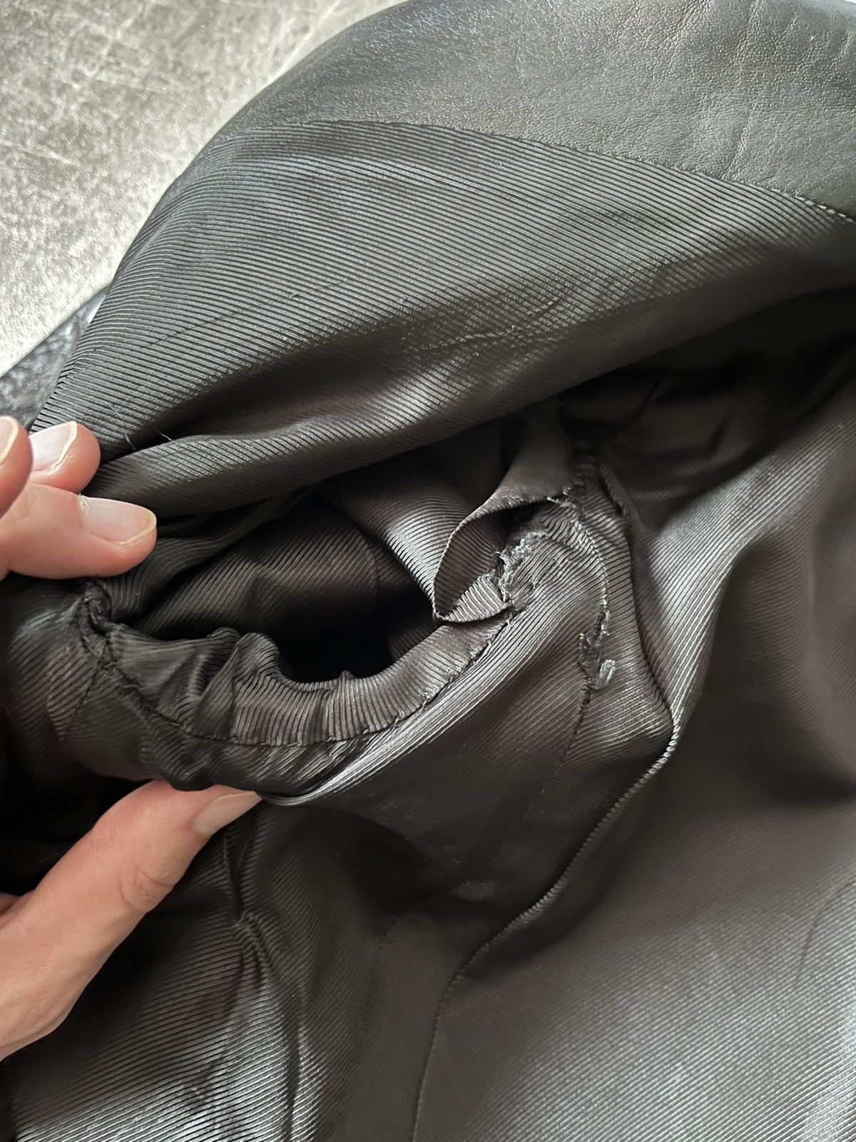 Gucci Gucci F/W 1998 by Tom Ford Leather blazer jacket black Size L / US 10 / IT 46 - 19 Thumbnail