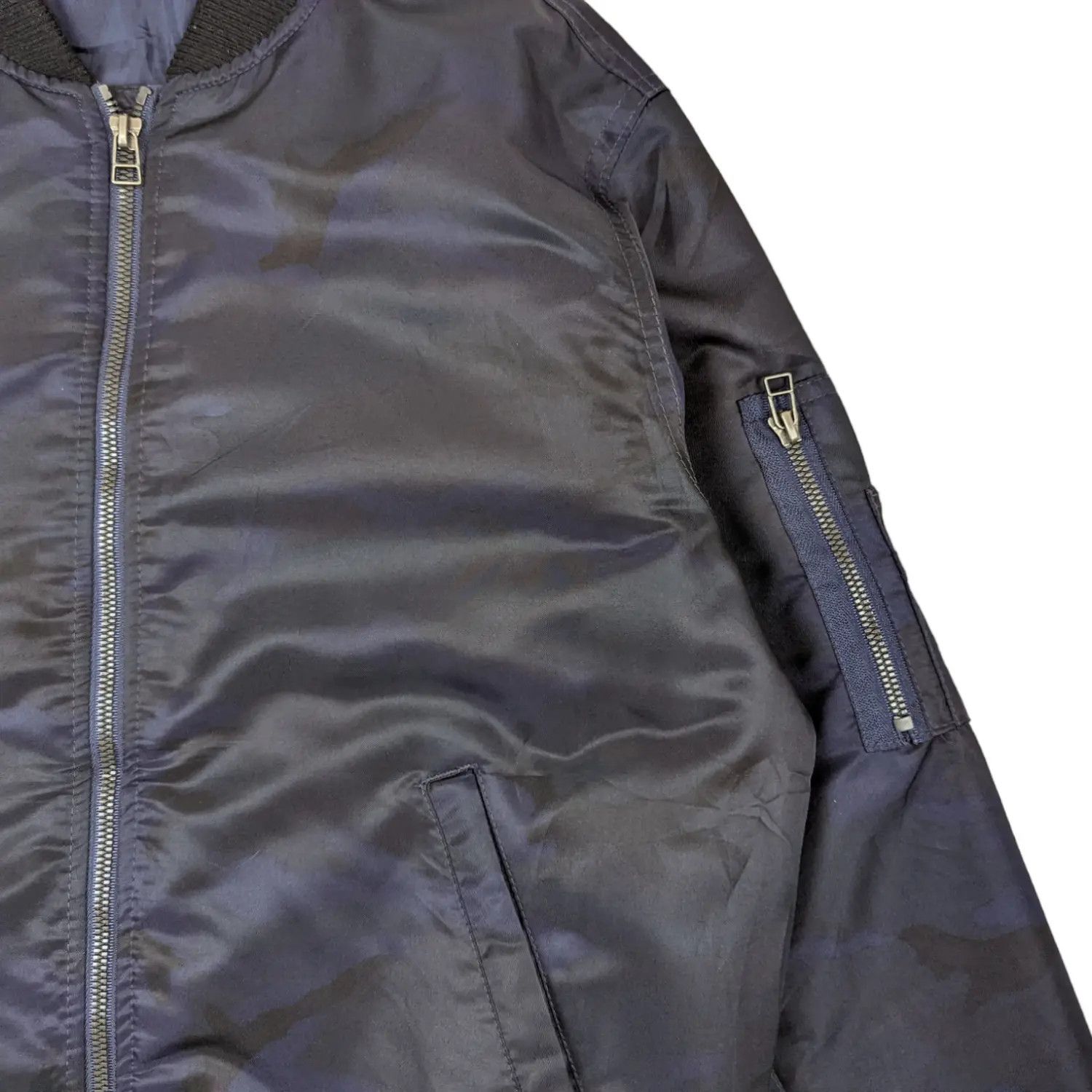 Japanese Brand Japan REAL STANDARD Camouflage Bomber Style Jacket Size US M / EU 48-50 / 2 - 6 Thumbnail
