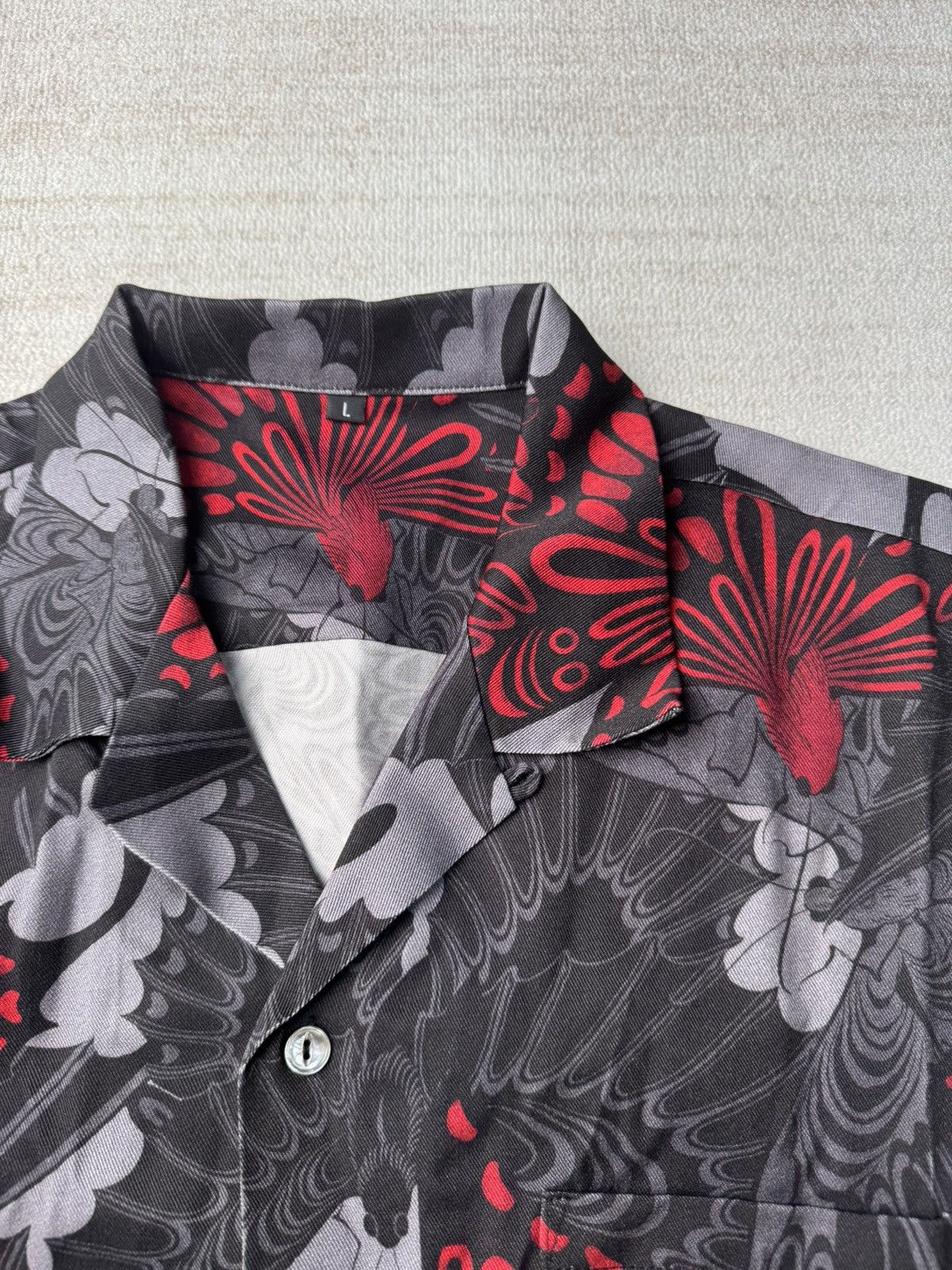 Japanese Brand Gakkin budspool Hawaiian shirt L Size US L / EU 52-54 / 3 - 4 Thumbnail