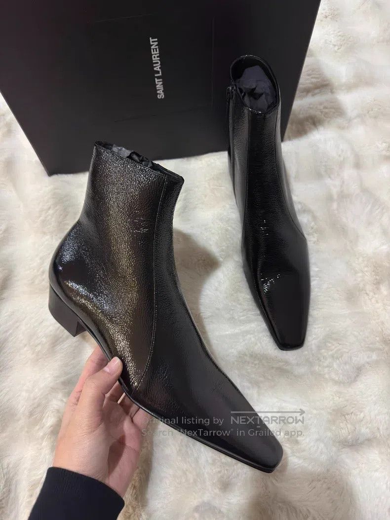 Saint Laurent Paris Saint Laurent Paris Boots Size US 8 / EU 41 - 2 Thumbnail