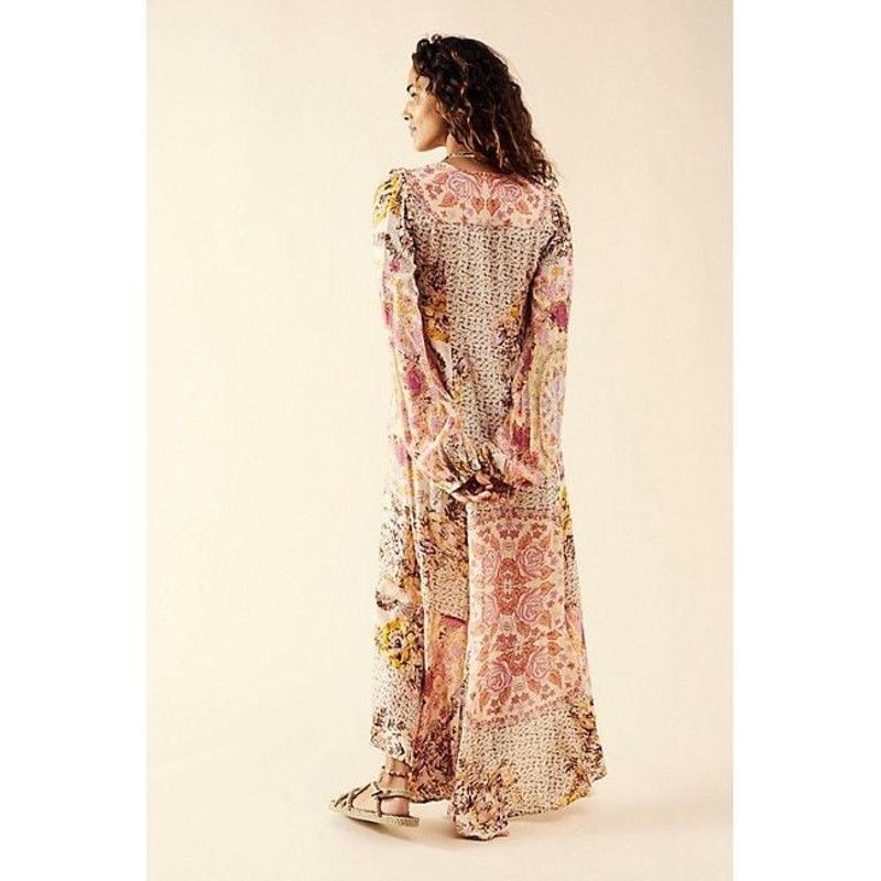 Free People New Free People Marais Floral Printed Midi Dress $168 XS Size XS / US 0-2 / IT 36-38 - 3 Thumbnail