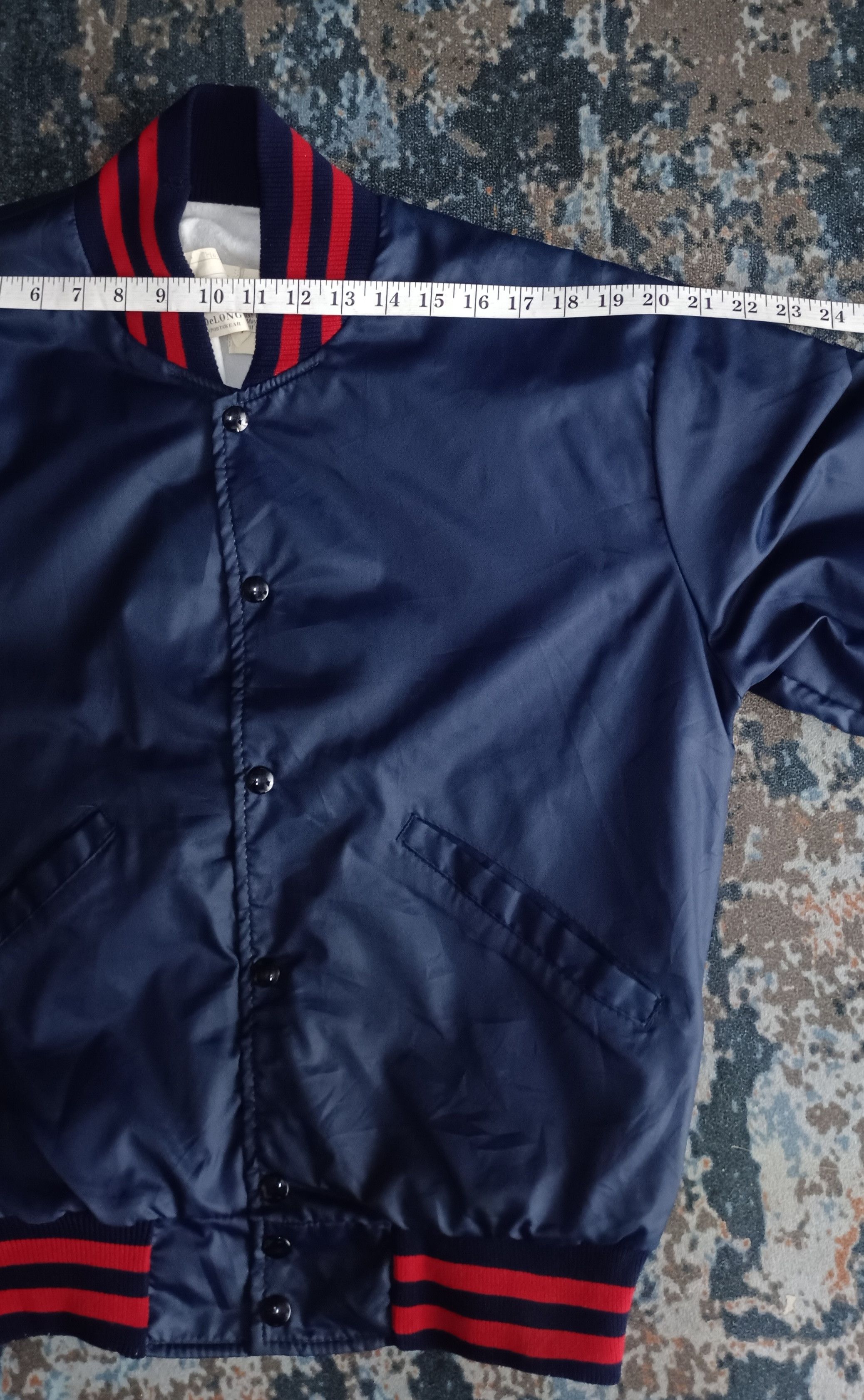 Delong Vintage Delong Sportswear Bomber Jacket Size US M / EU 48-50 / 2 - 12 Thumbnail