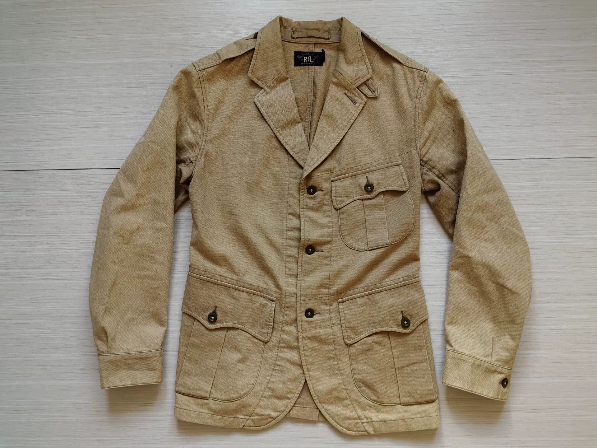 RRL Ralph Lauren RRL Double RL Vintage Military Jacket Size US S / EU 44-46 / 1 - 1 Thumbnail