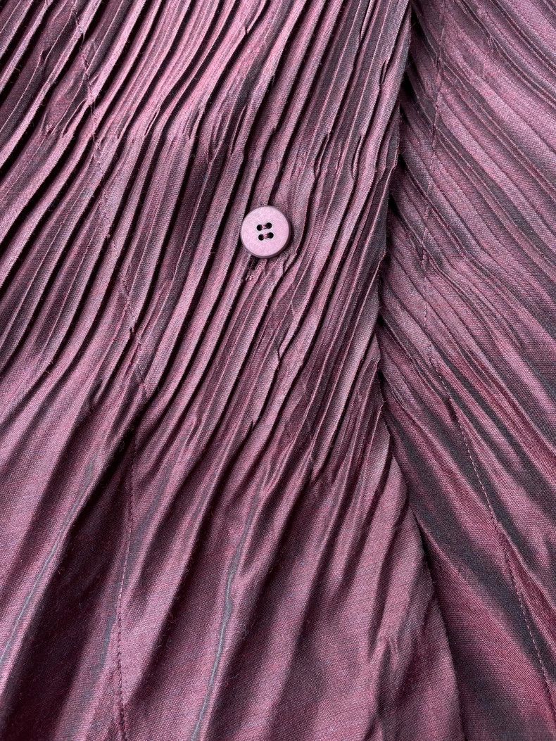 Issey Miyake Issey Miyake size:2 Wine-red windbreaker jacket Size XS / US 0-2 / IT 36-38 - 4 Thumbnail