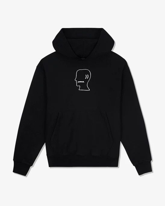 Brain Dead Brain Dead Logohead Hoodie - Black Size US M / EU 48-50 / 2 - 1 Thumbnail
