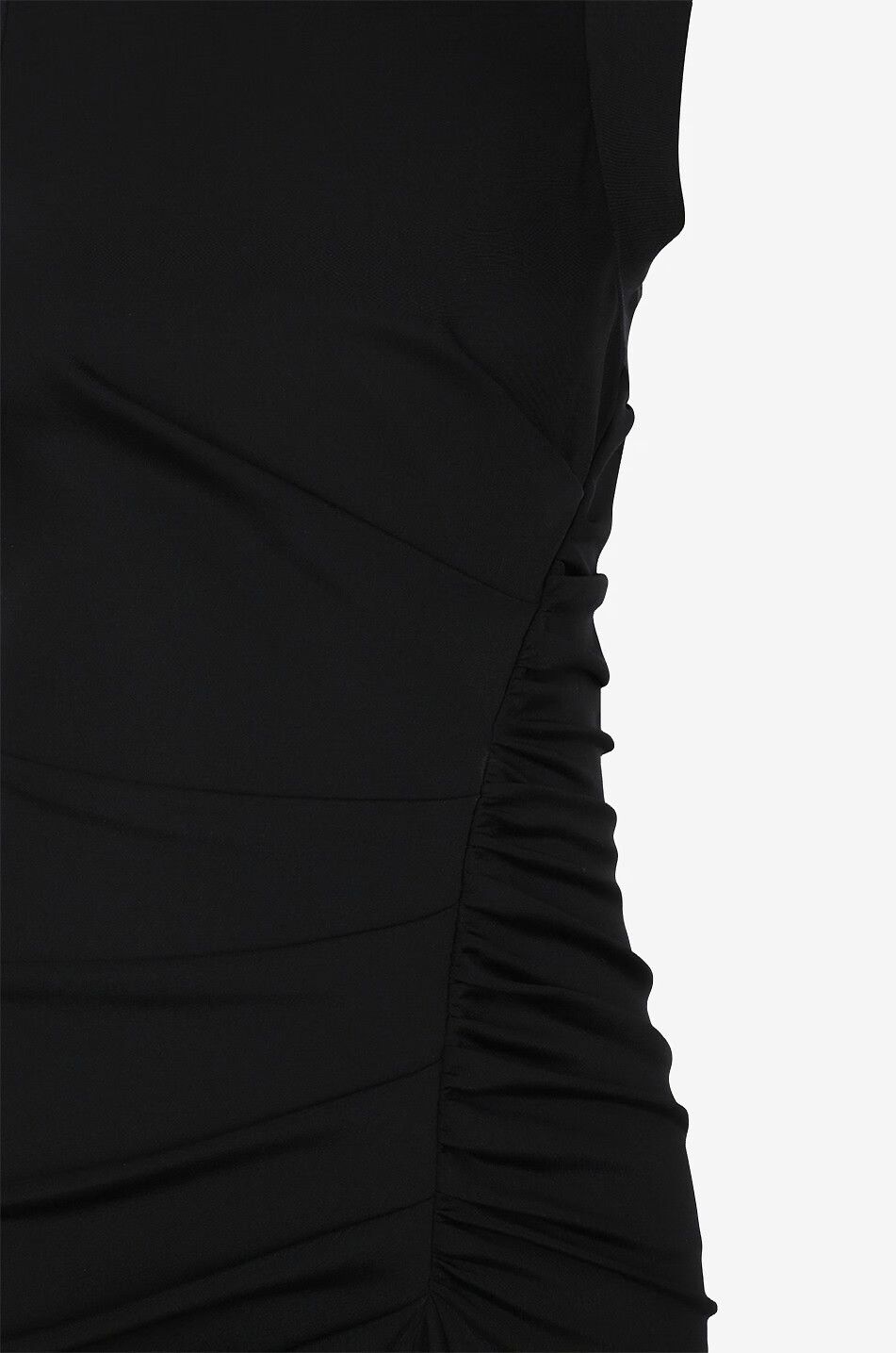Alexander McQueen o1y0325 Midi Dress in Black Size S / US 4 / IT 40 - 3 Thumbnail