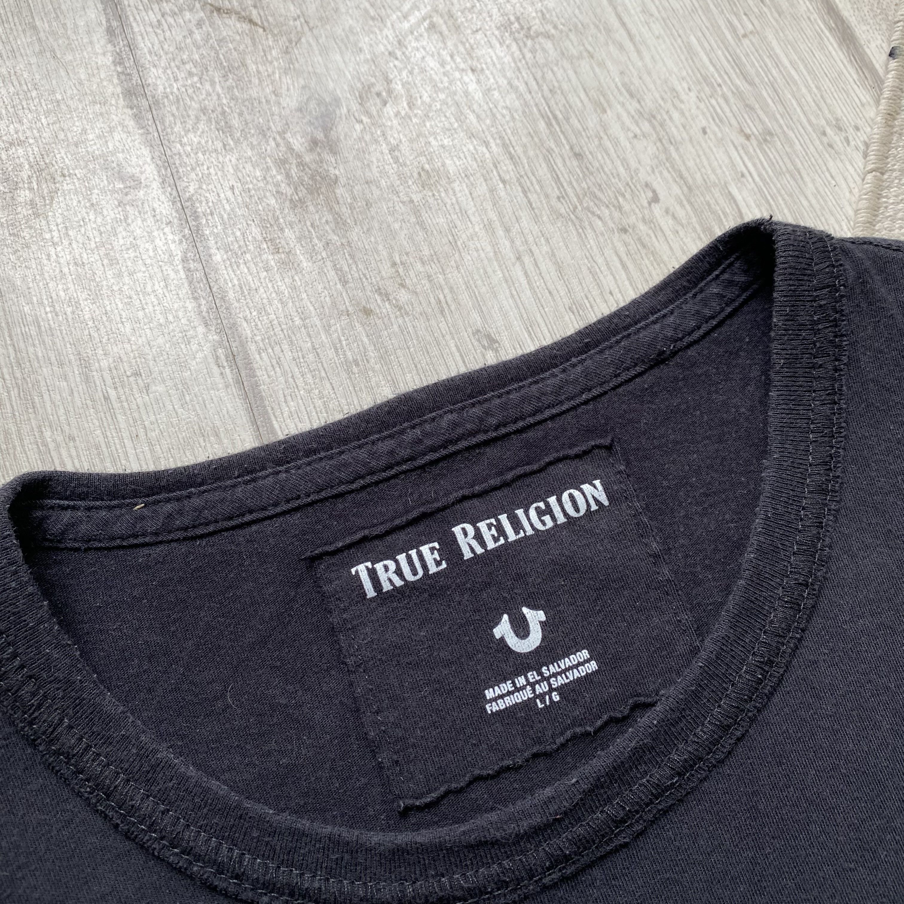 True Religion Vintage 00s Faded True Religion tee Size US M / EU 48-50 / 2 - 4 Thumbnail