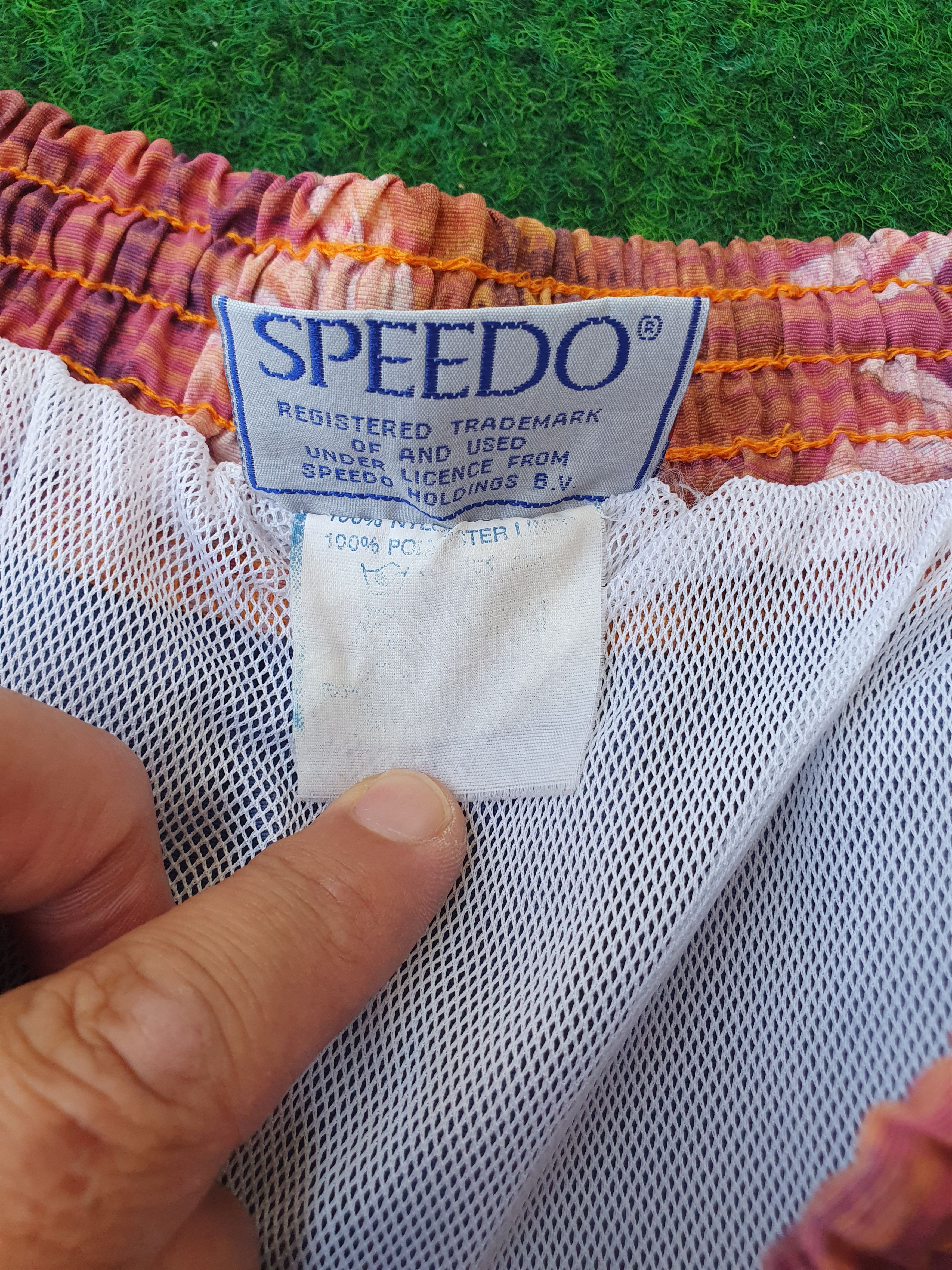 Speedo Speedo Spellout Vintage Swim Shorts Trunks Waist 33 cm Size US 30 / EU 46 - 5 Thumbnail