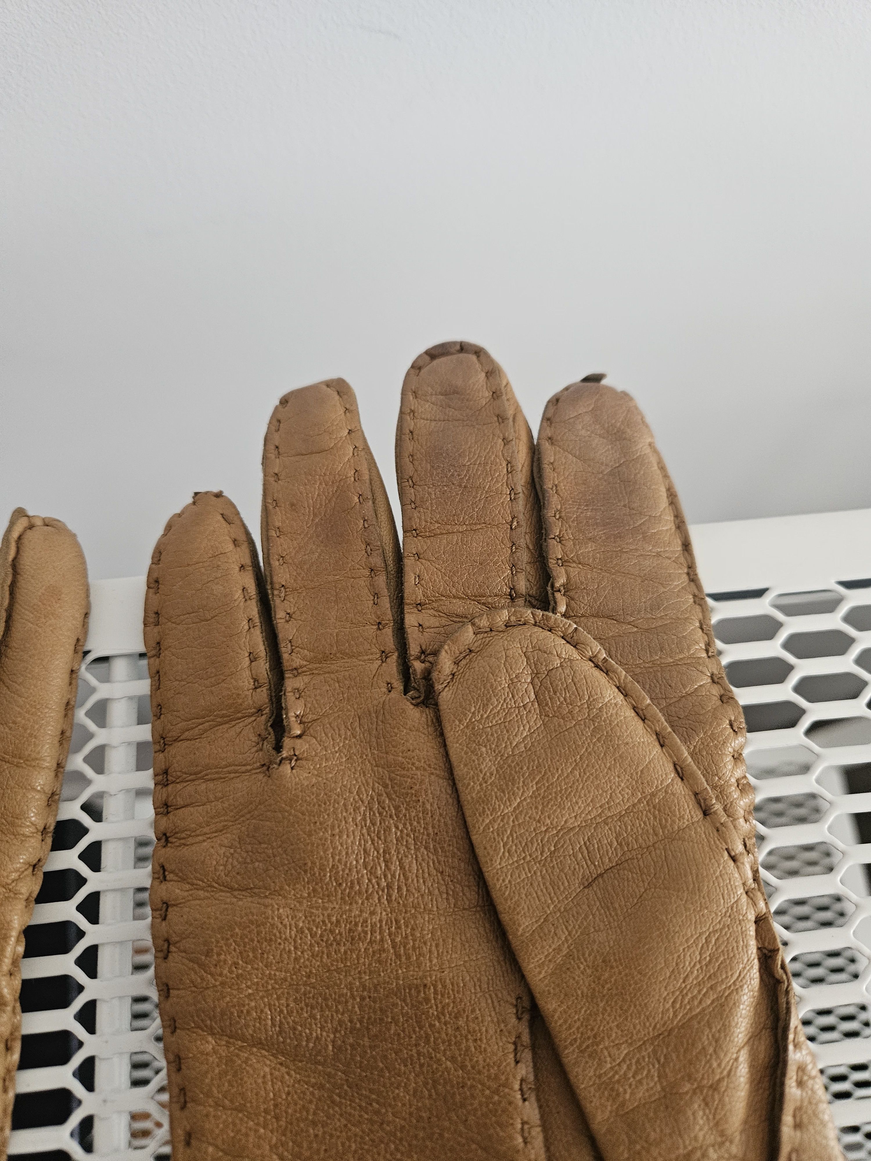 Prada Prada lambskin and mink fur gloves Size ONE SIZE - 10 Thumbnail