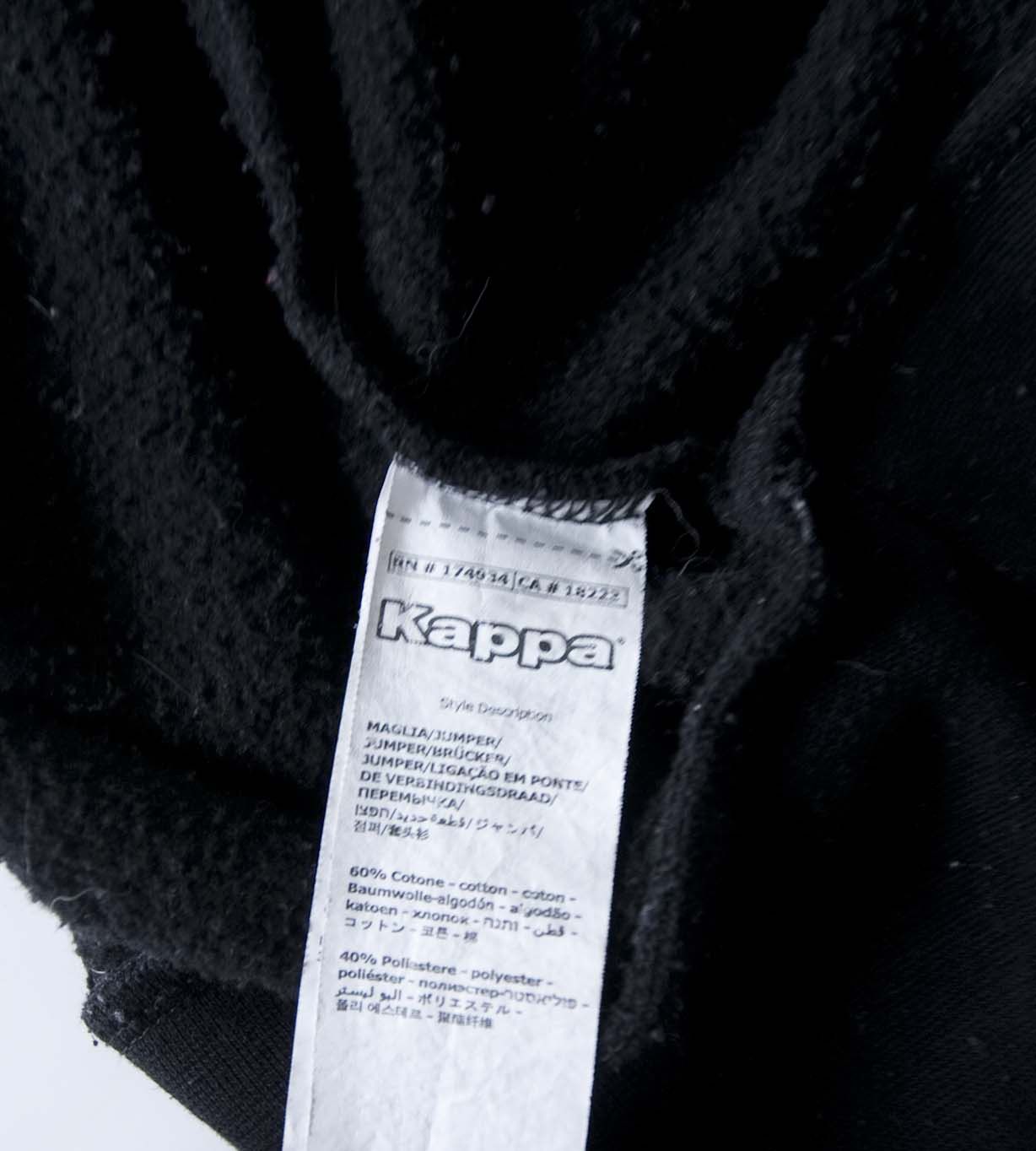 Kappa Kappa Sweatshirt Size L Black Size US L / EU 52-54 / 3 - 4 Thumbnail