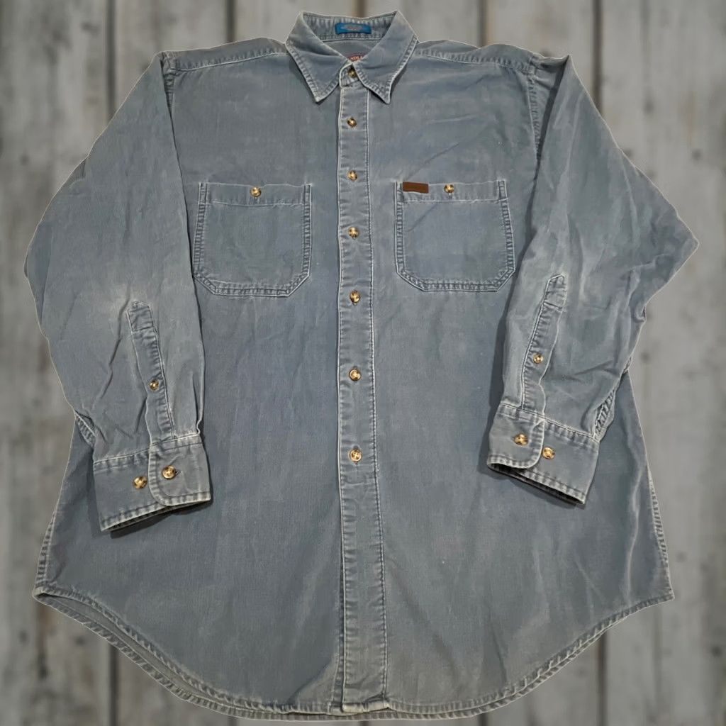 Pendleton Pendleton Button-Up Shirt Men’s M Blue Long Sleeve Pockets 100% Cotton Size US M / EU 48-50 / 2 - 1 Thumbnail