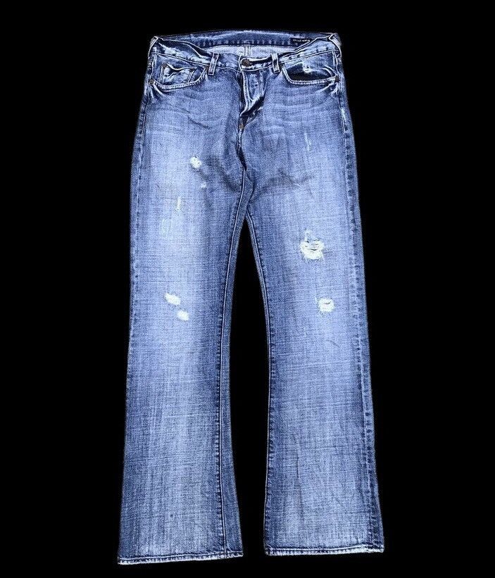 Guess FLARE DISTRESSED GUESS JEANS Size US 32 / EU 48 - 1 Thumbnail