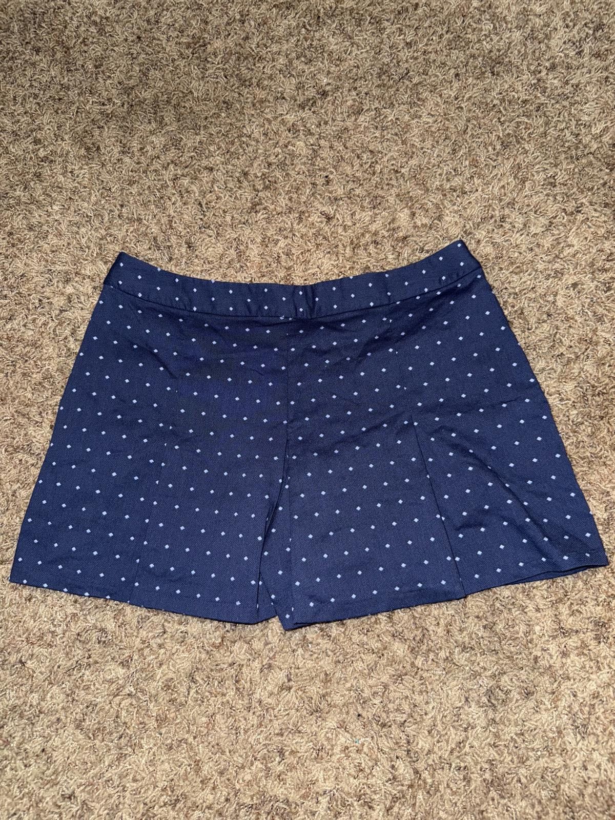Nike Nike Golf Women's Blue Tour Performance Skirt Skort Size 27" / US 4 / IT 40 - 4 Thumbnail