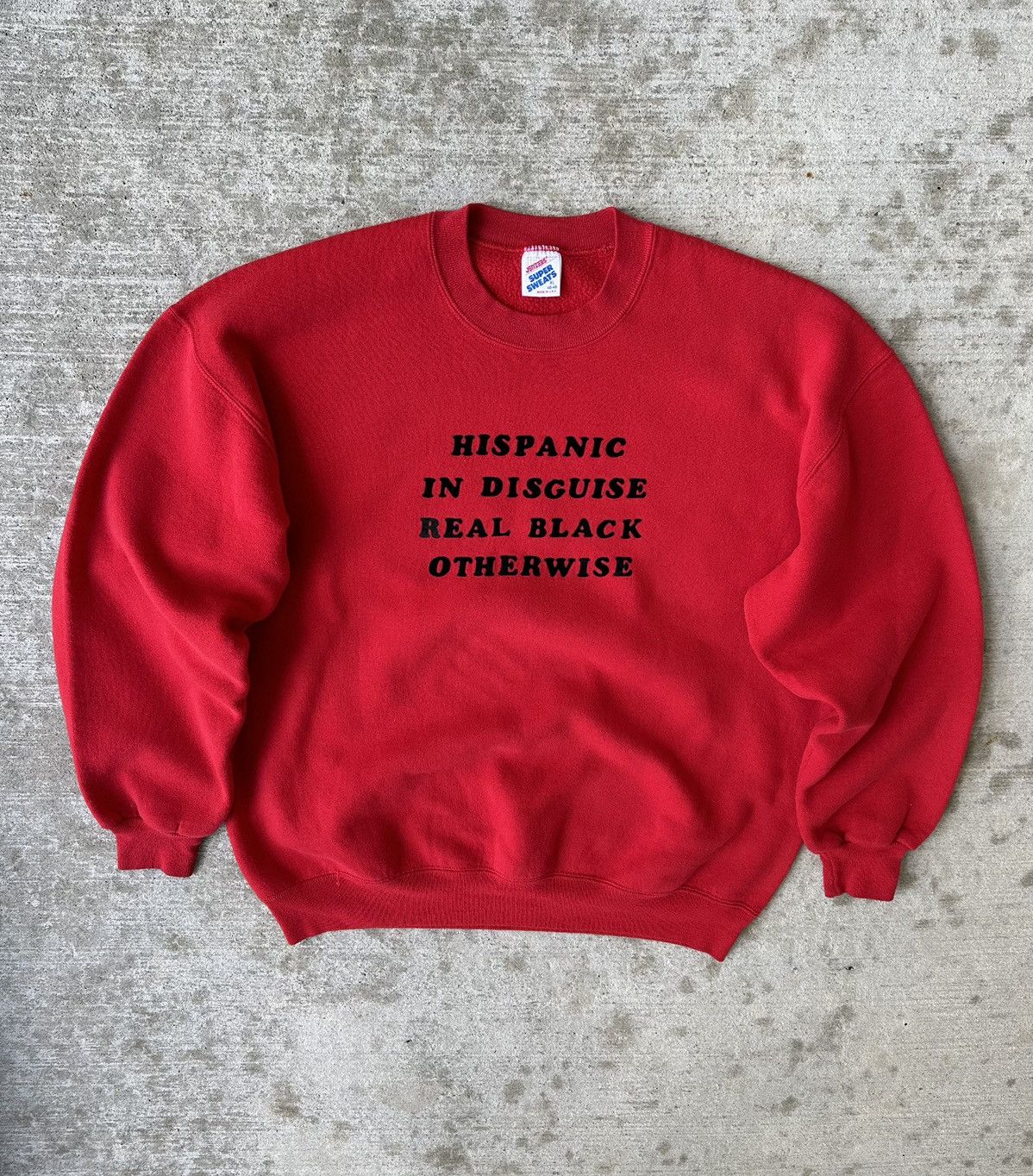 Vintage 90s Humor Comedic Crewneck Sweatshirt Size US L / EU 52-54 / 3 - 3 Thumbnail