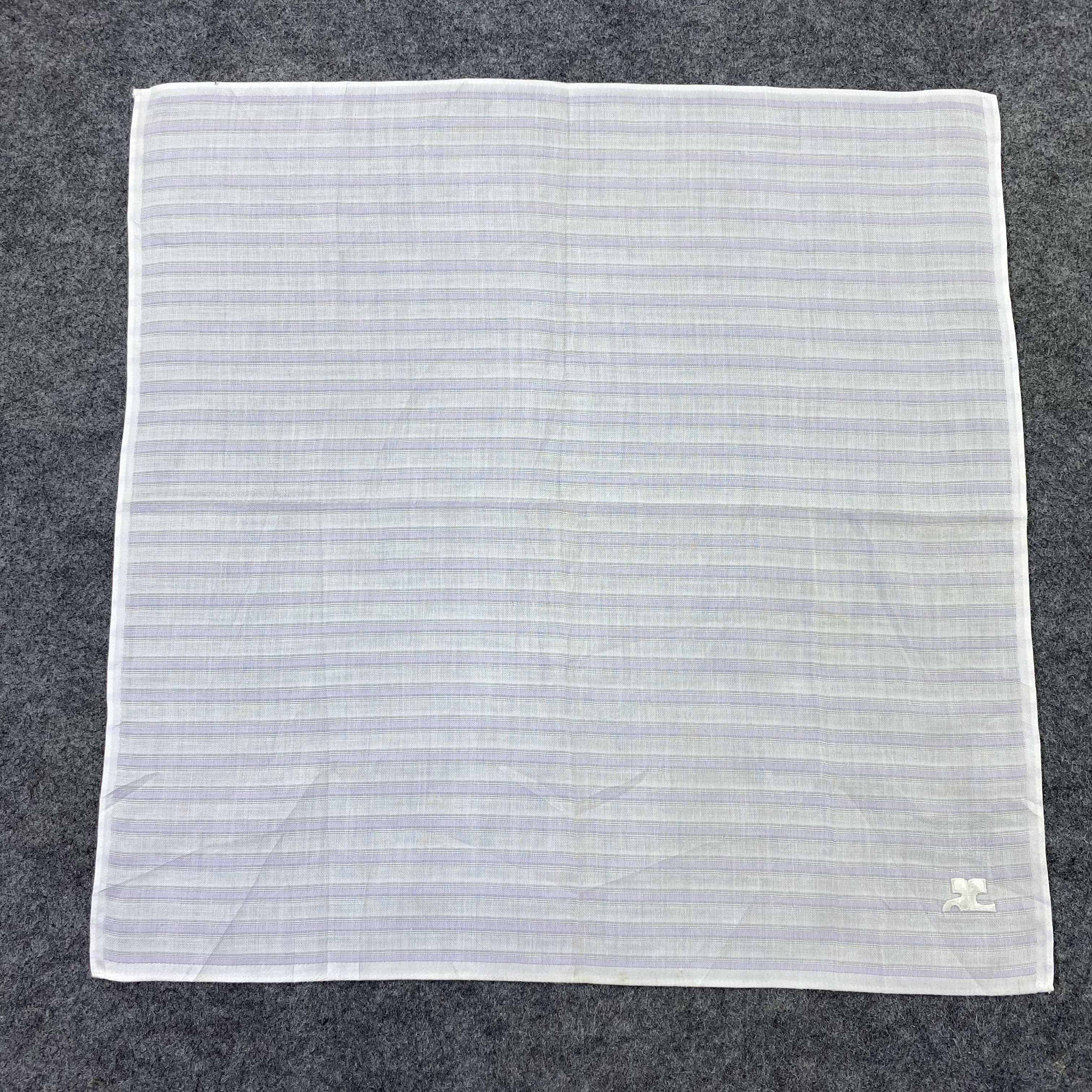 Courreges Courreges Handkerchief Neckerchief Bandana-B1556 Size ONE SIZE - 3 Thumbnail