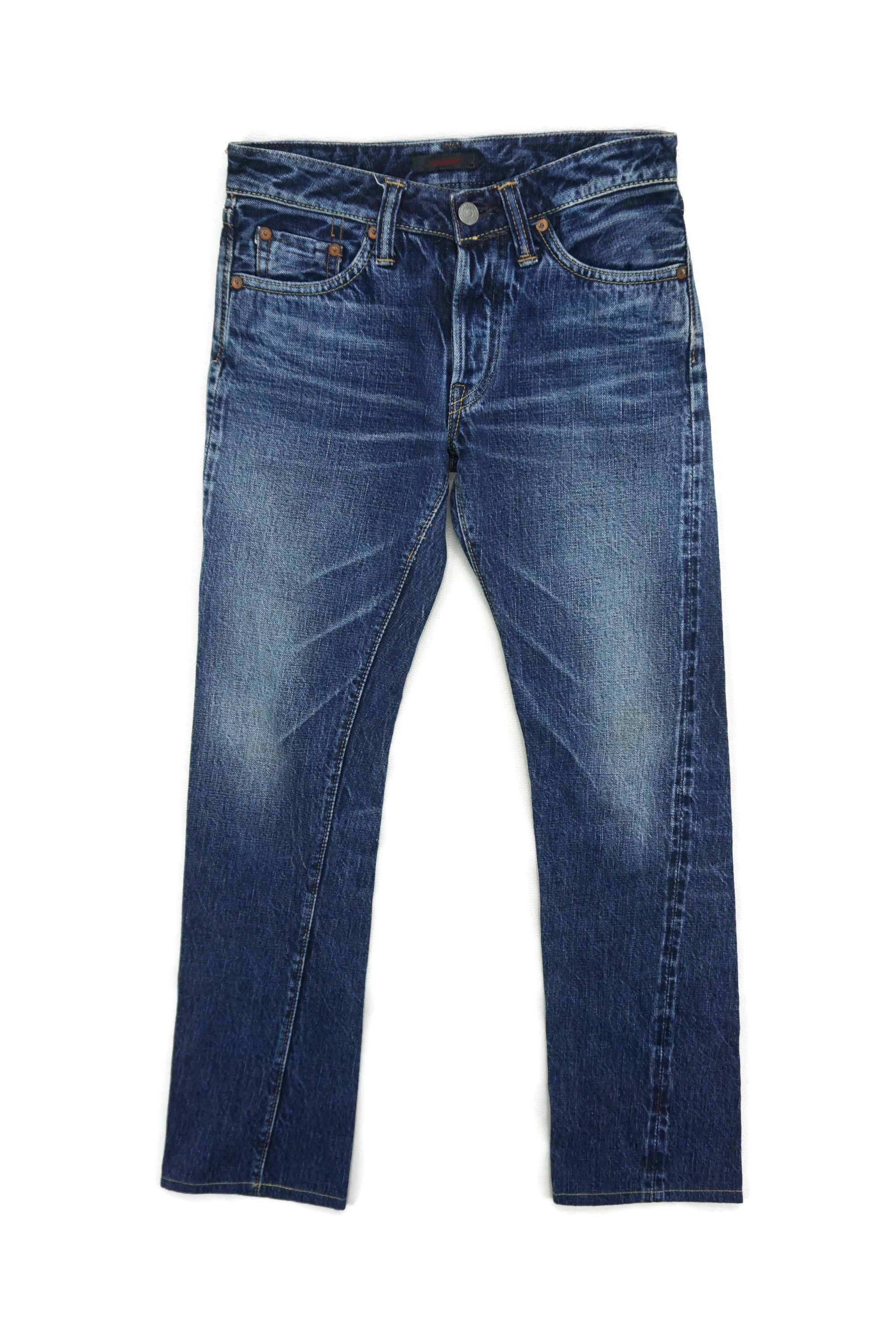 Full Count & Co. Full Count Selvedge Jeans W27xL28.5 Low-Rise Ankle Denim Size 24" / US 00 / IT 34 - 1 Thumbnail