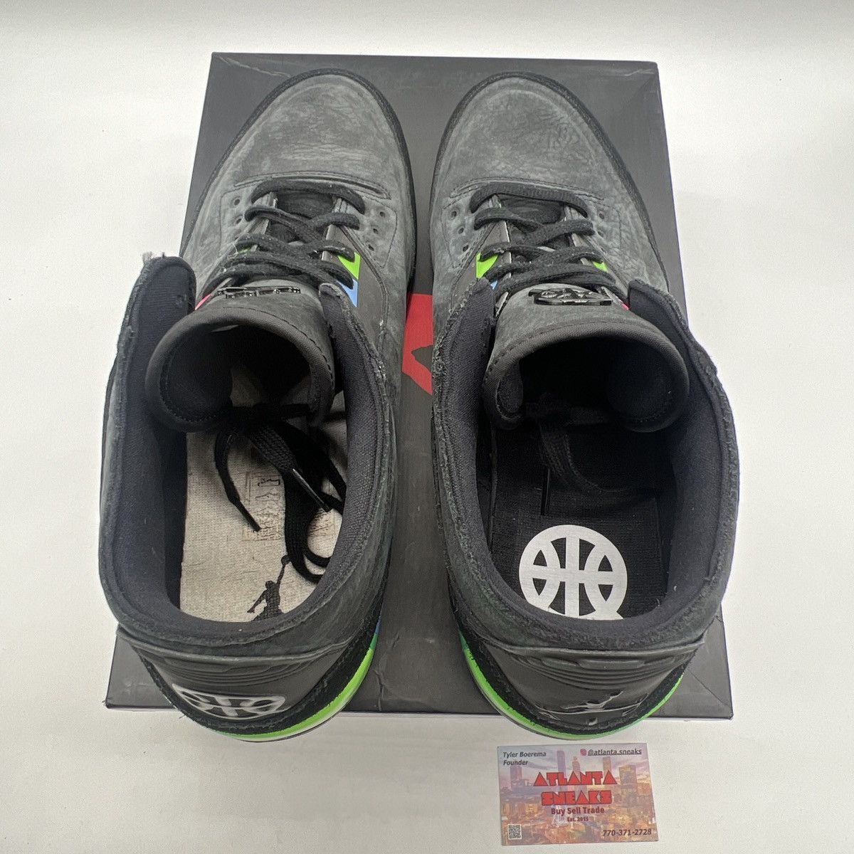 Jordan Brand Air Jordan 3 quai 54 2018 Size US 14 / EU 47 - 7 Thumbnail