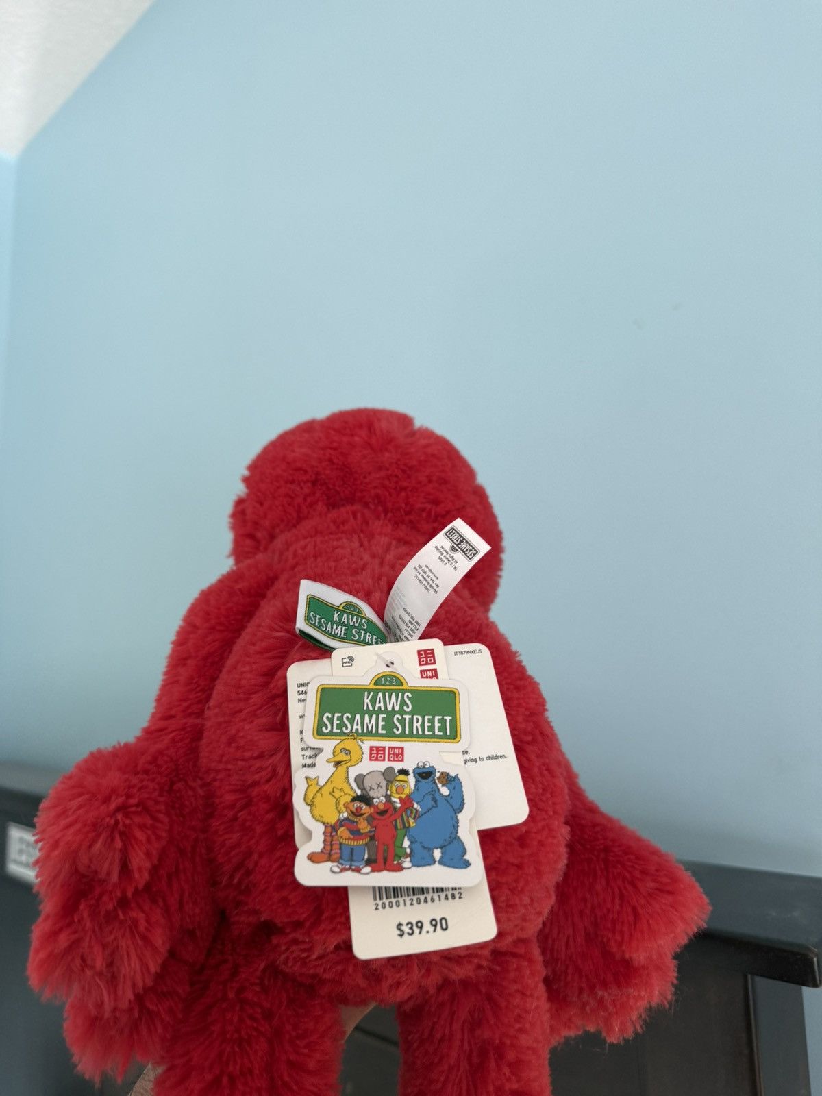 Uniqlo Kaws Sesame Street Uniqlo Elmo Doll Size ONE SIZE - 2 Thumbnail