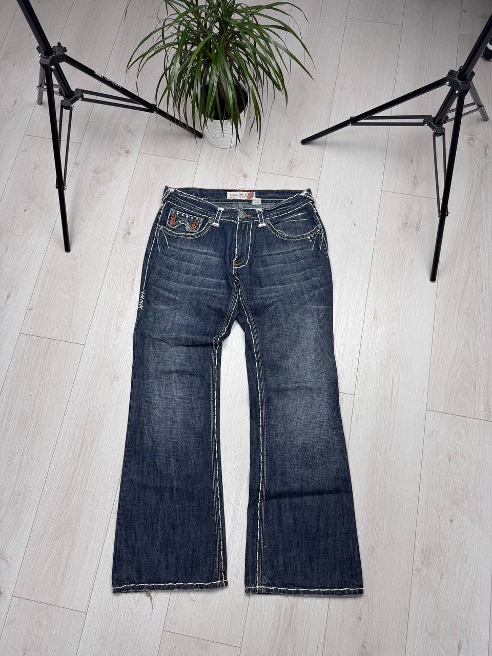 Other Made in USA Laguna Beach Skulls Jeans Size US 36 / EU 52 - 2 Thumbnail