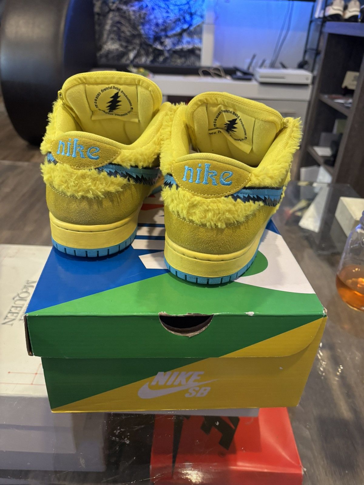Grateful Dead × Nike Nike Grateful Dead Dunks Size US 10.5 / EU 43-44 - 4 Thumbnail