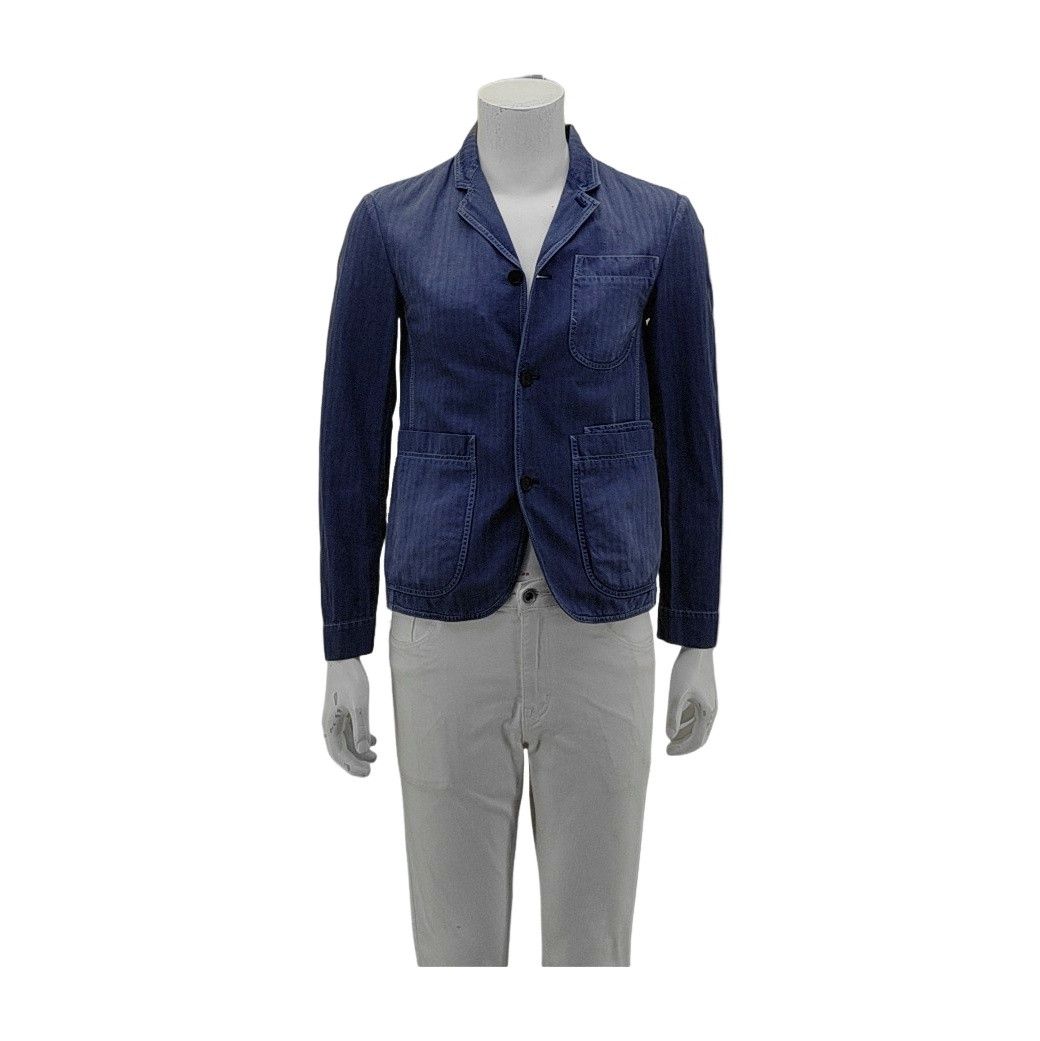 Burberry Burberry Herringbone Cotton Linen Blazer 34R Size 34R - 1 Thumbnail