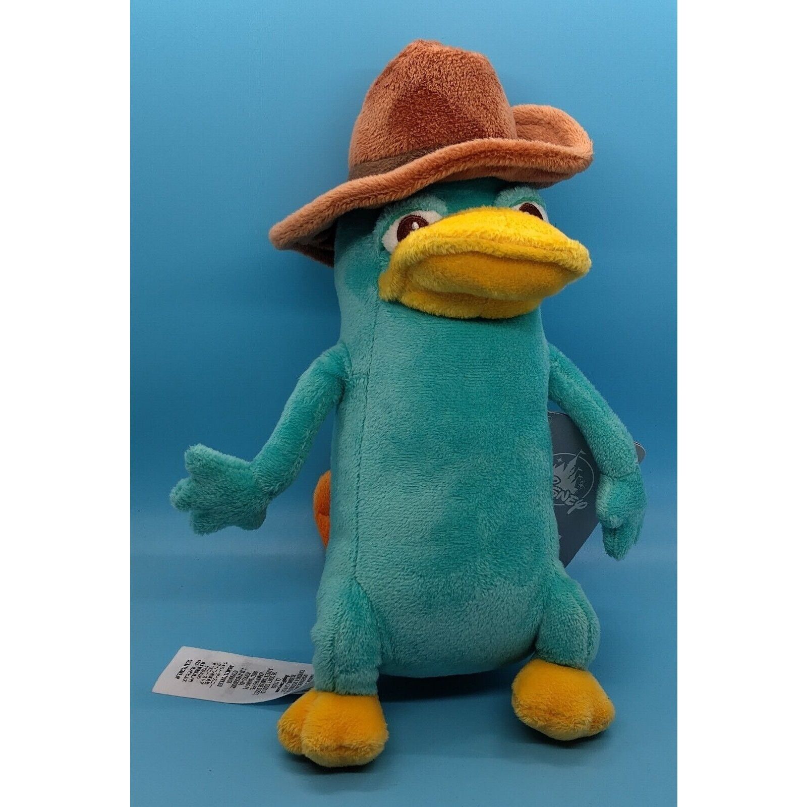 Disney Disney Phineas & Ferb Perry The Platypus 10" Stuffed Plush Size ONE SIZE - 5 Thumbnail