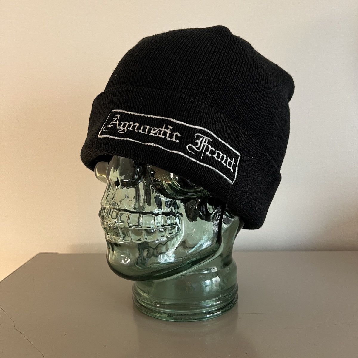 Other Vintage 90s Agnostic Front Beanie Size ONE SIZE - 4 Thumbnail
