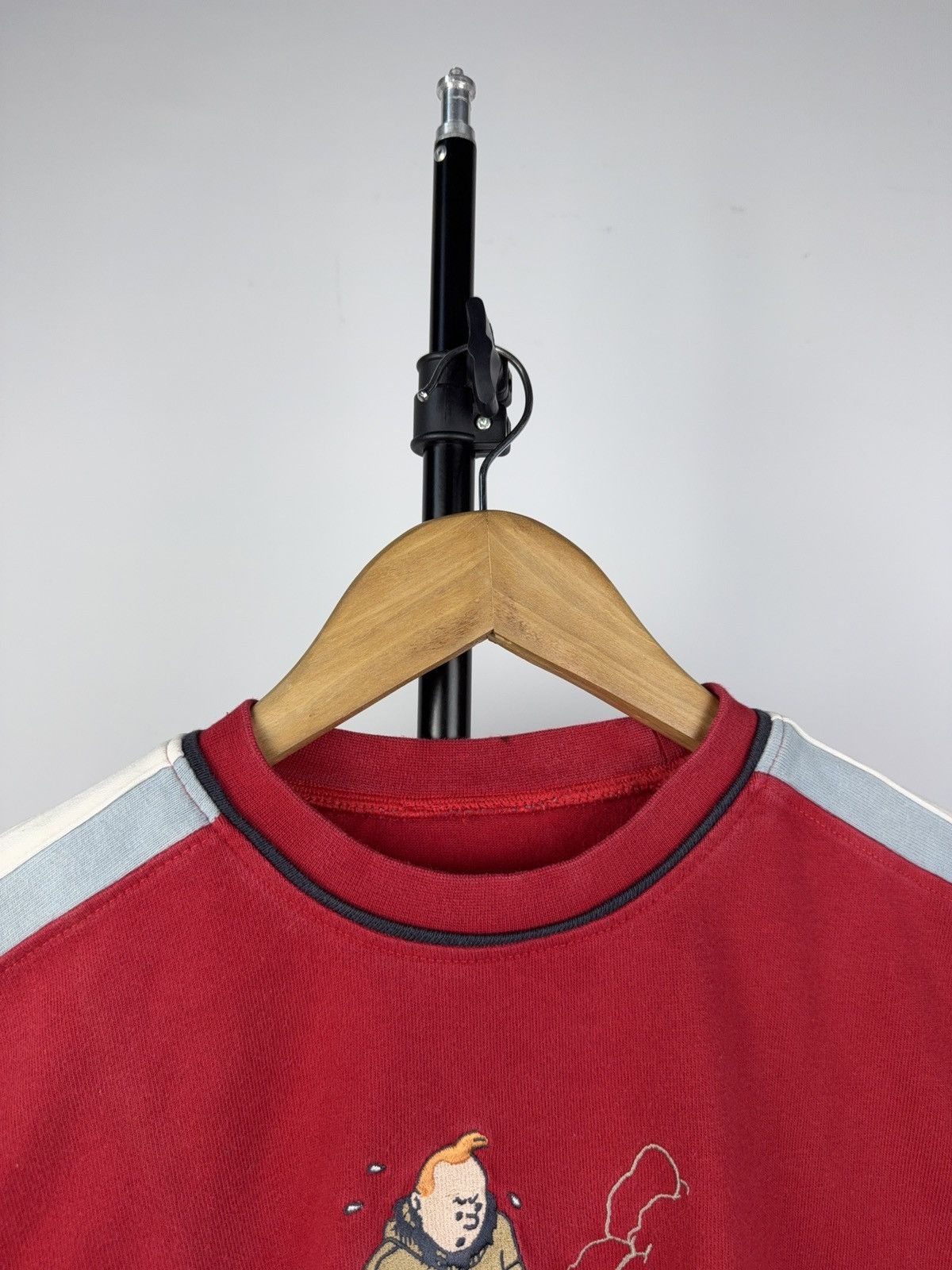 Cartoon Network × Vintage Vintage Tintin Sweatshirt – Embroidered Action Graphic Size US XS / EU 42 / 0 - 5 Thumbnail