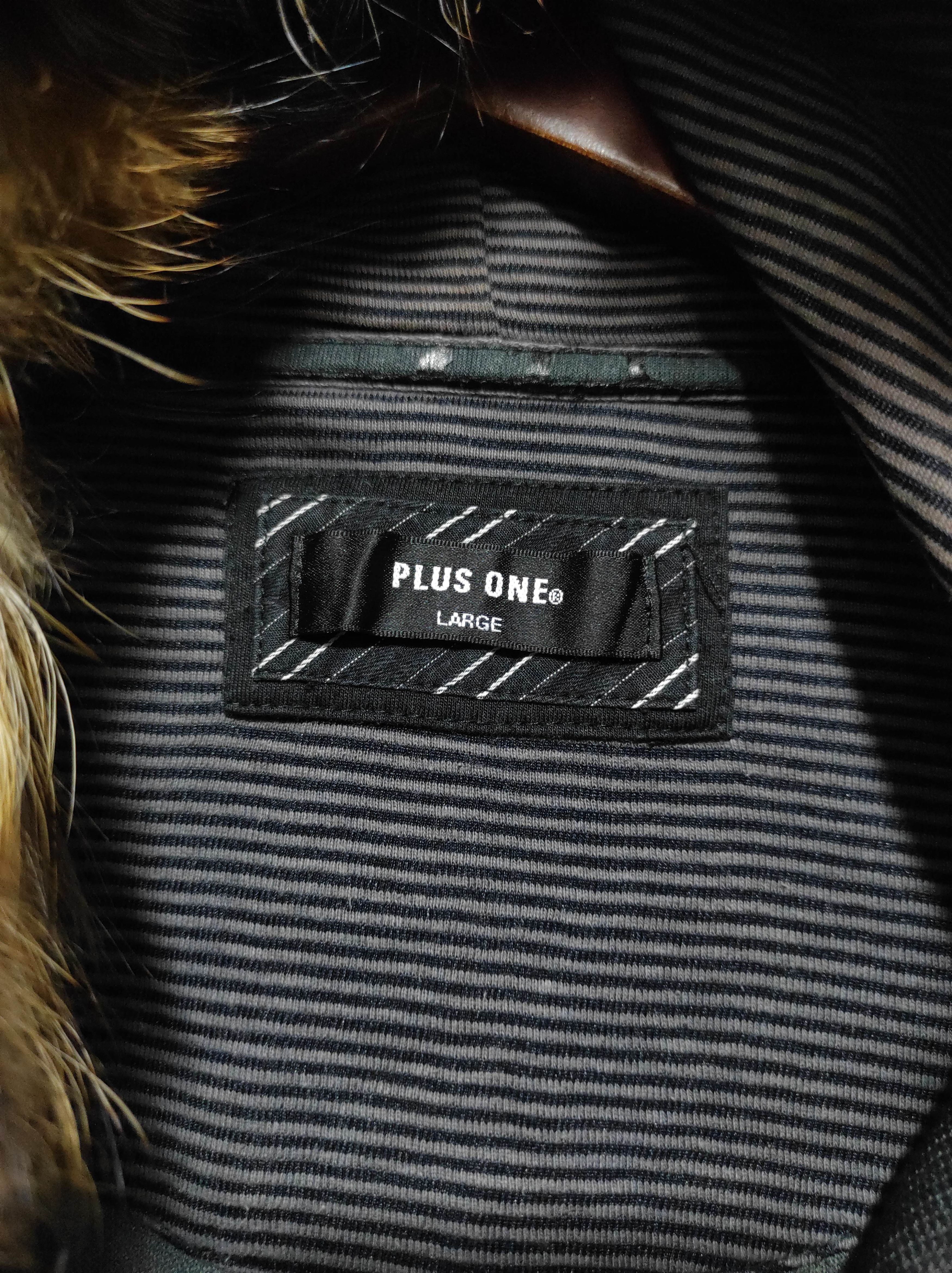 Japanese Brand Plus One Zip Fur Hoodie Size US M / EU 48-50 / 2 - 11 Thumbnail