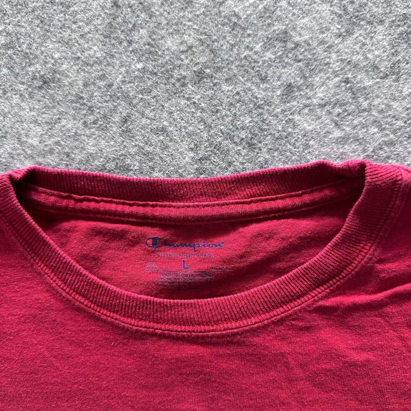 Champion Champion Shirt Mens L Red IU Southeast Graphic Tee Crewneck Tagless Cotton Size US L / EU 52-54 / 3 - 4 Thumbnail