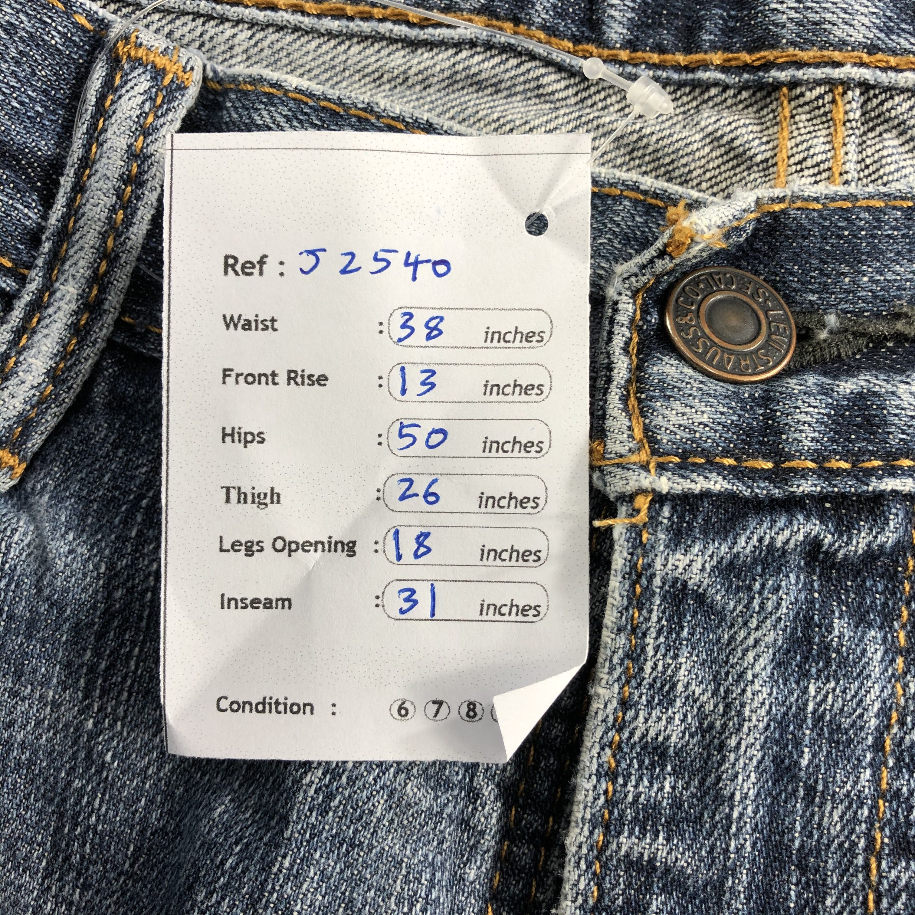 Levi's Vintage Levis 505 Jeans-J2540 Size US 38 / EU 54 - 17 Thumbnail