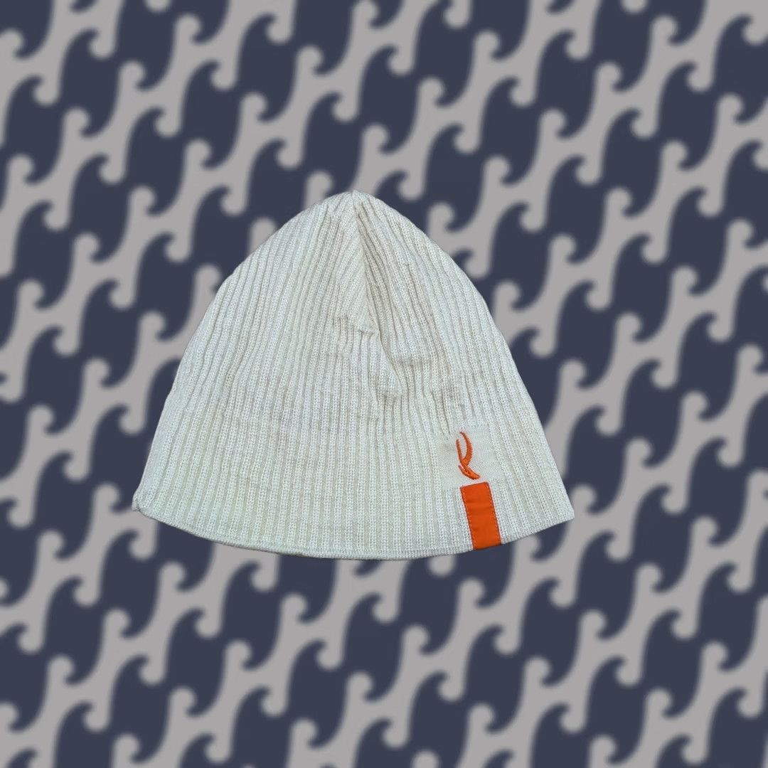 KJUS Kjus Beanie Hat Unisex Adults M Wool Blend Lined Lightweight Thermal White Size ONE SIZE - 1 Thumbnail